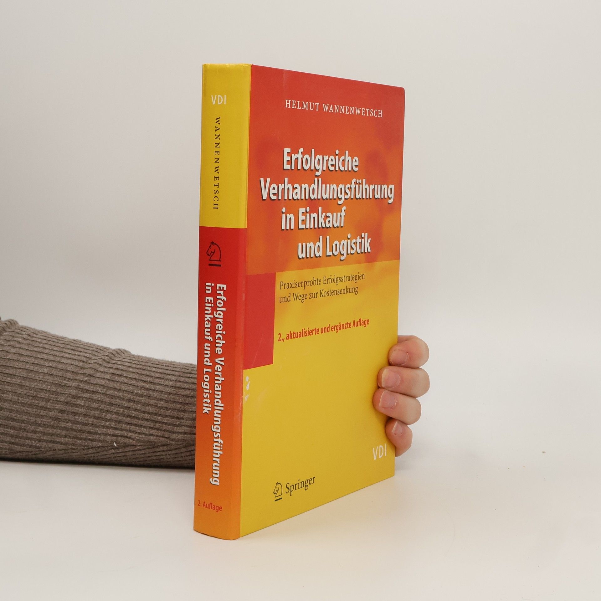 Helmut Wannenwetsch VDI-Buch: Erfolgreiche Verhandlungsführung in Einkauf und Logistik