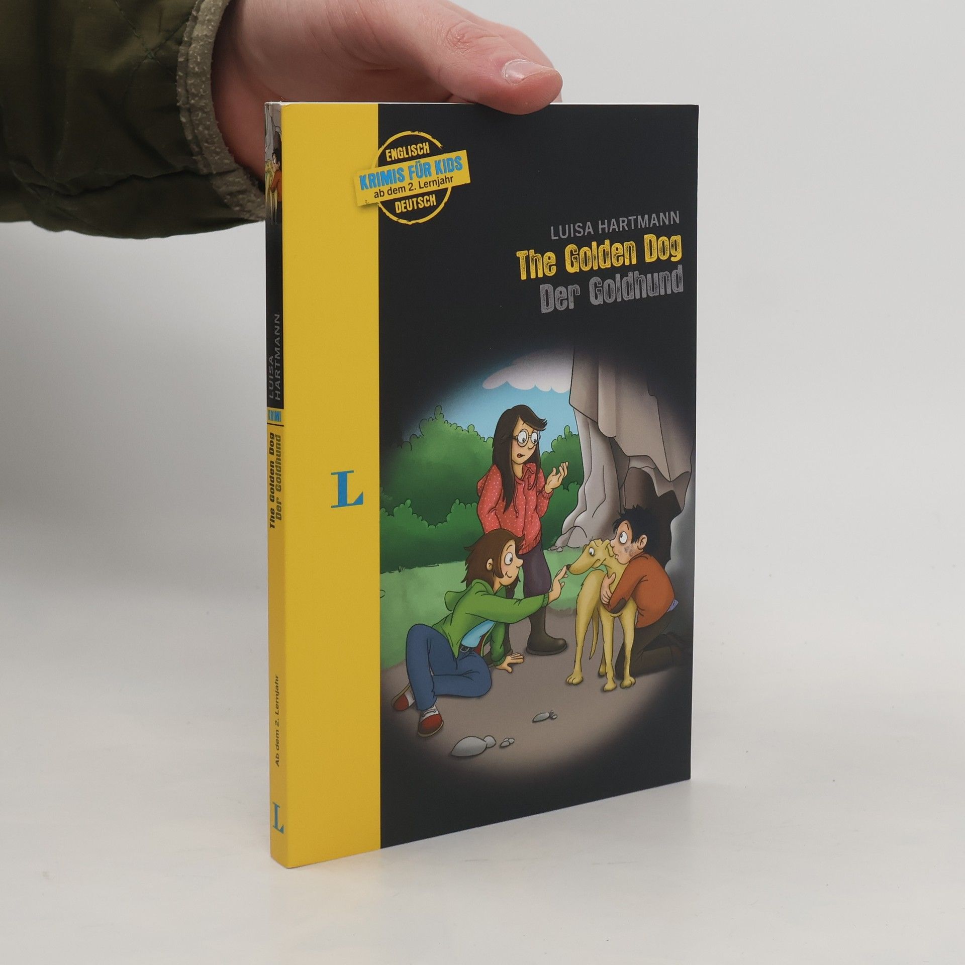 Luisa Hartmann Langenscheidt Krimis für Kids - The Golden Dog - Der Goldhund. Englische Lektüre für Kinder, ab 2. Lernjahr
