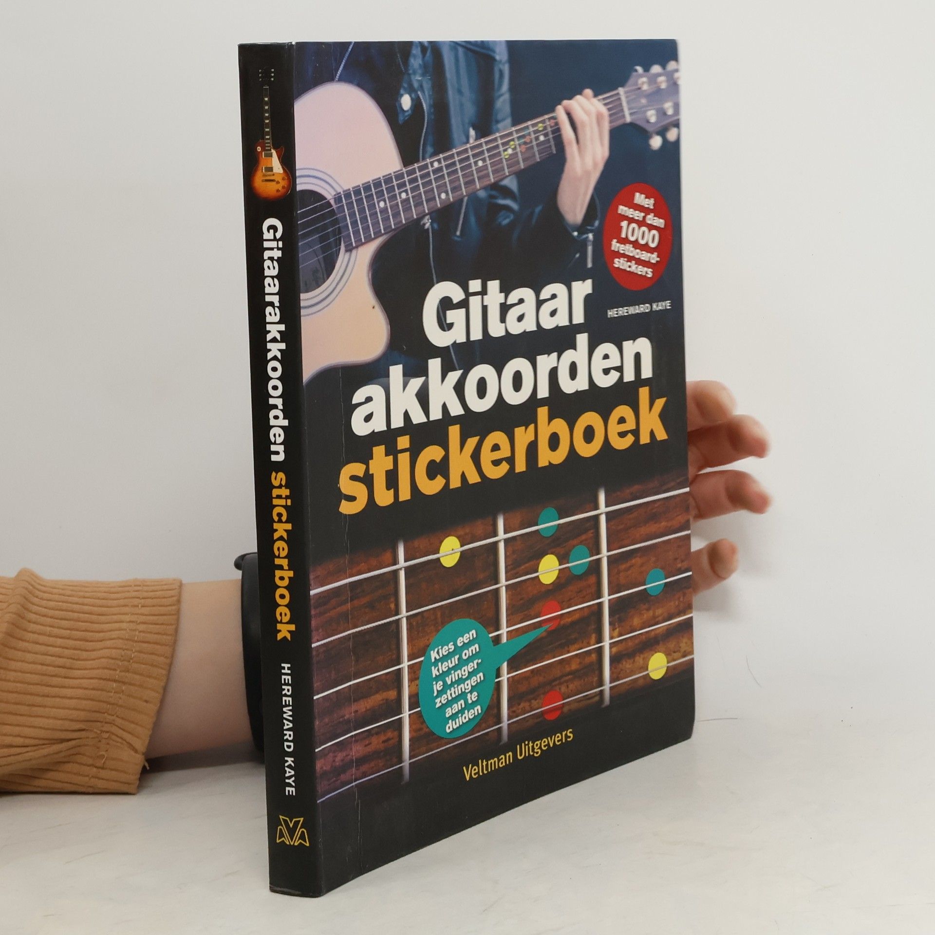 Hereward Kaye Gitaarakkoorden stickerboek