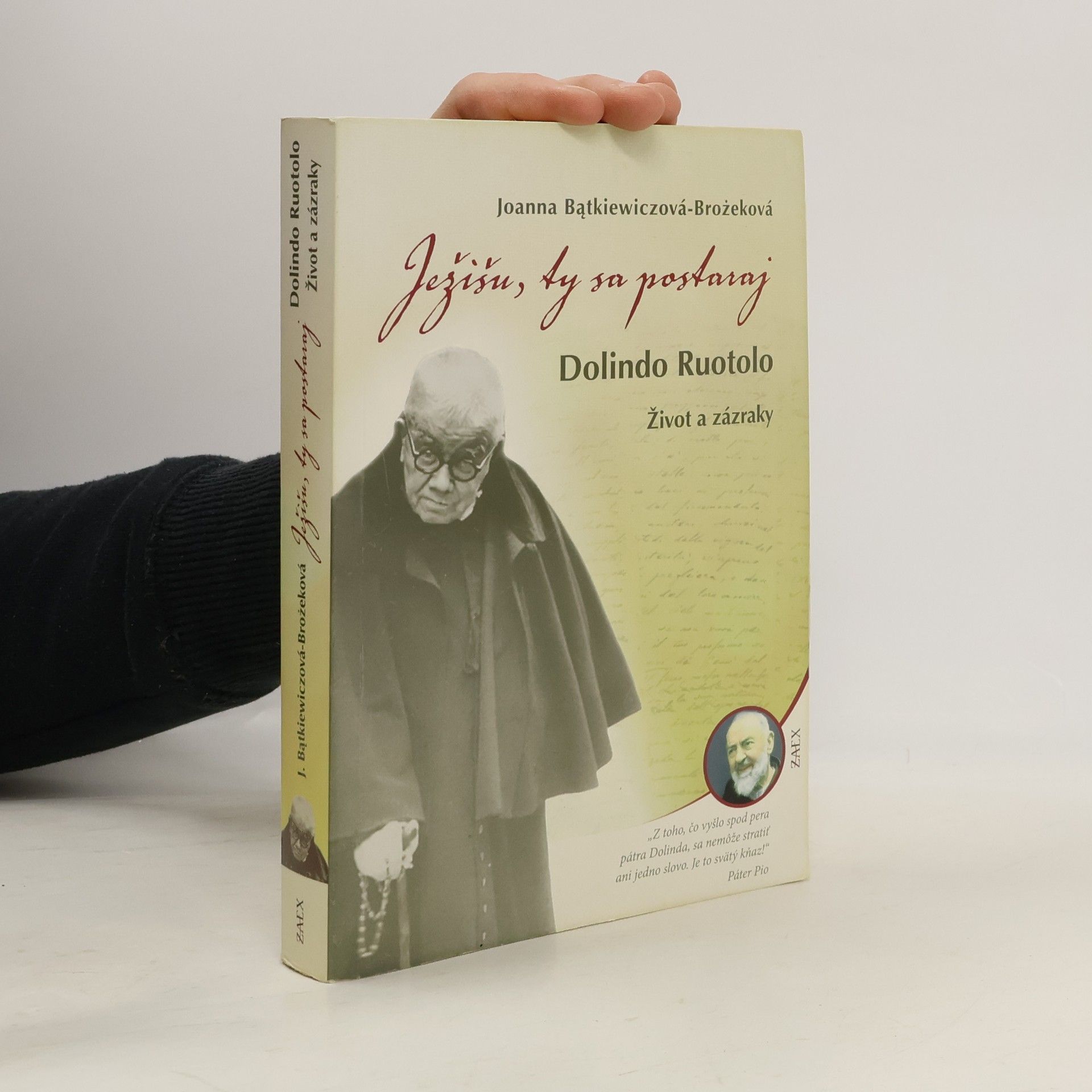 Joanna Bątkiewicz Brożek Ježišu, ty sa postaraj : Páter Dolindo Ruotolo : život a zázraky