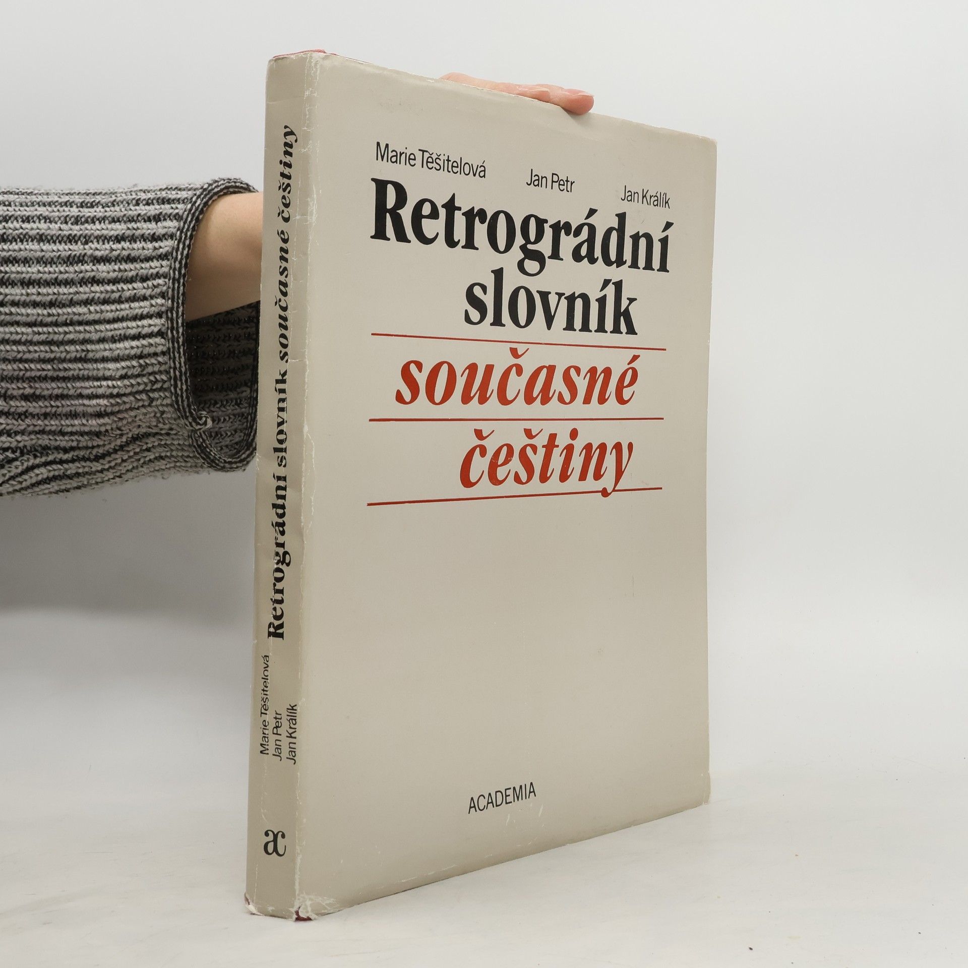 Retrográdní slovník současné češtiny