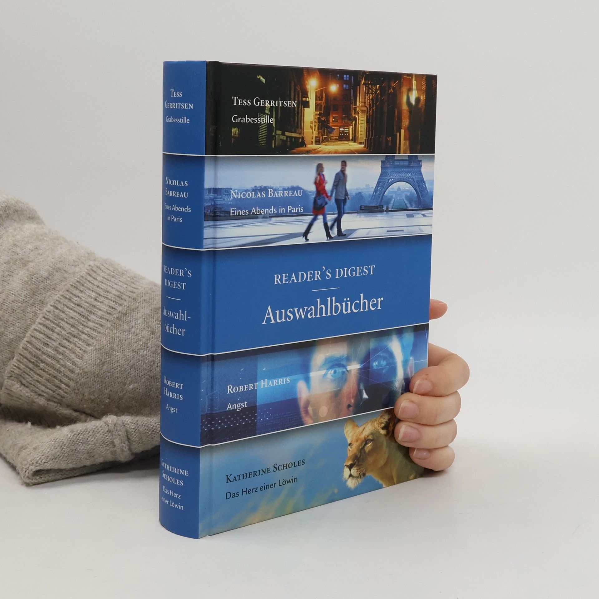 Robert Harris Reader's Digest Auswahlbücher. Grabesstille. Eines Abends in Paris. Angst. Das Herz einer Löwin.