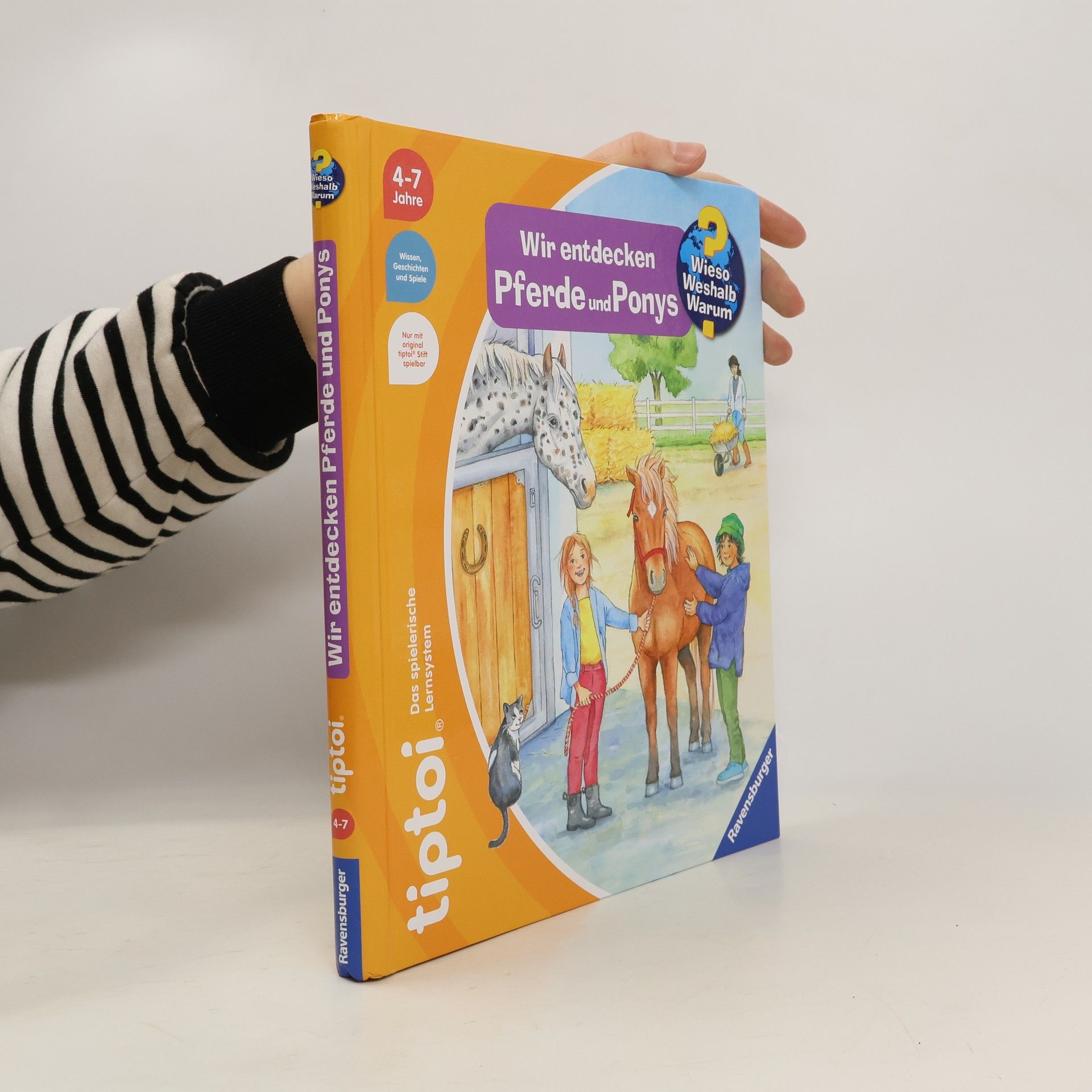 Susanne Gernhäuser Wir entdecken Pferde und Ponys / Wieso? Weshalb? Warum? tiptoi® Bd.27