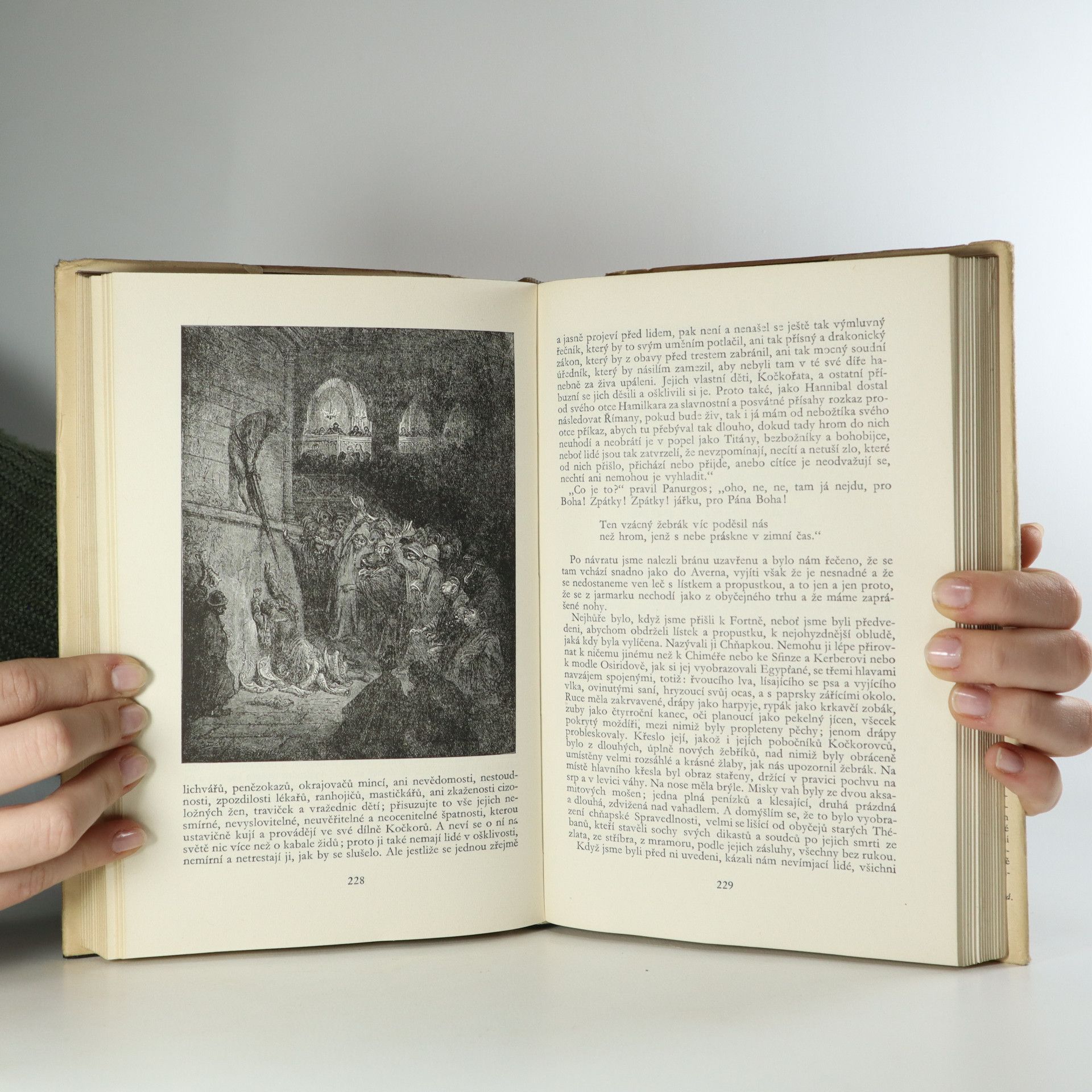 François Rabelais Gargantua a Pantagruel (5 dílů ve 2 svazcích)