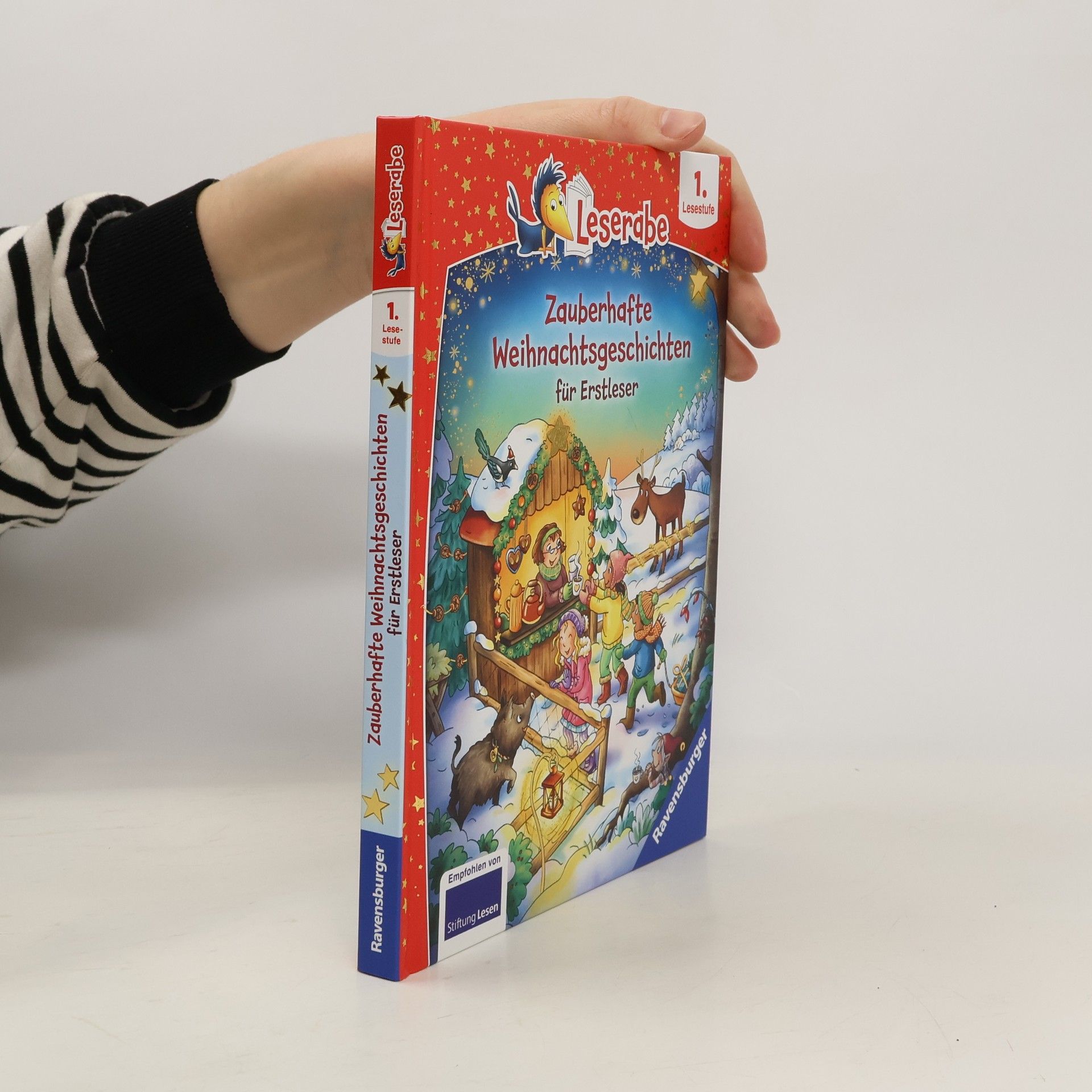 Alexandra Fabisch Zauberhafte Weihnachtsgeschichten für Erstleser - lesen lernen mit dem Leseraben - Erstlesebuch - Kinderbuch ab 6 Jahren - Lesen