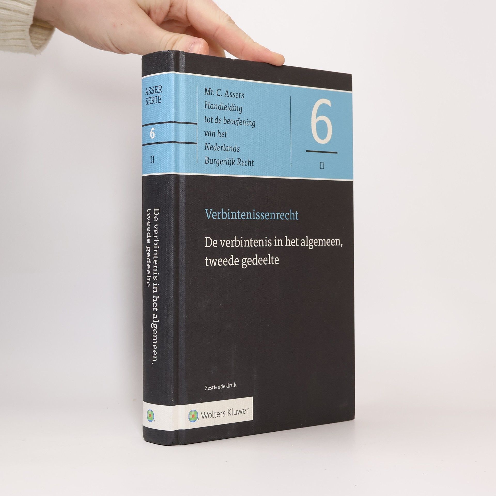 C. H. Sieburgh Verbintenissenrecht. De verbintenis in het algemeen, tweede gedeelte