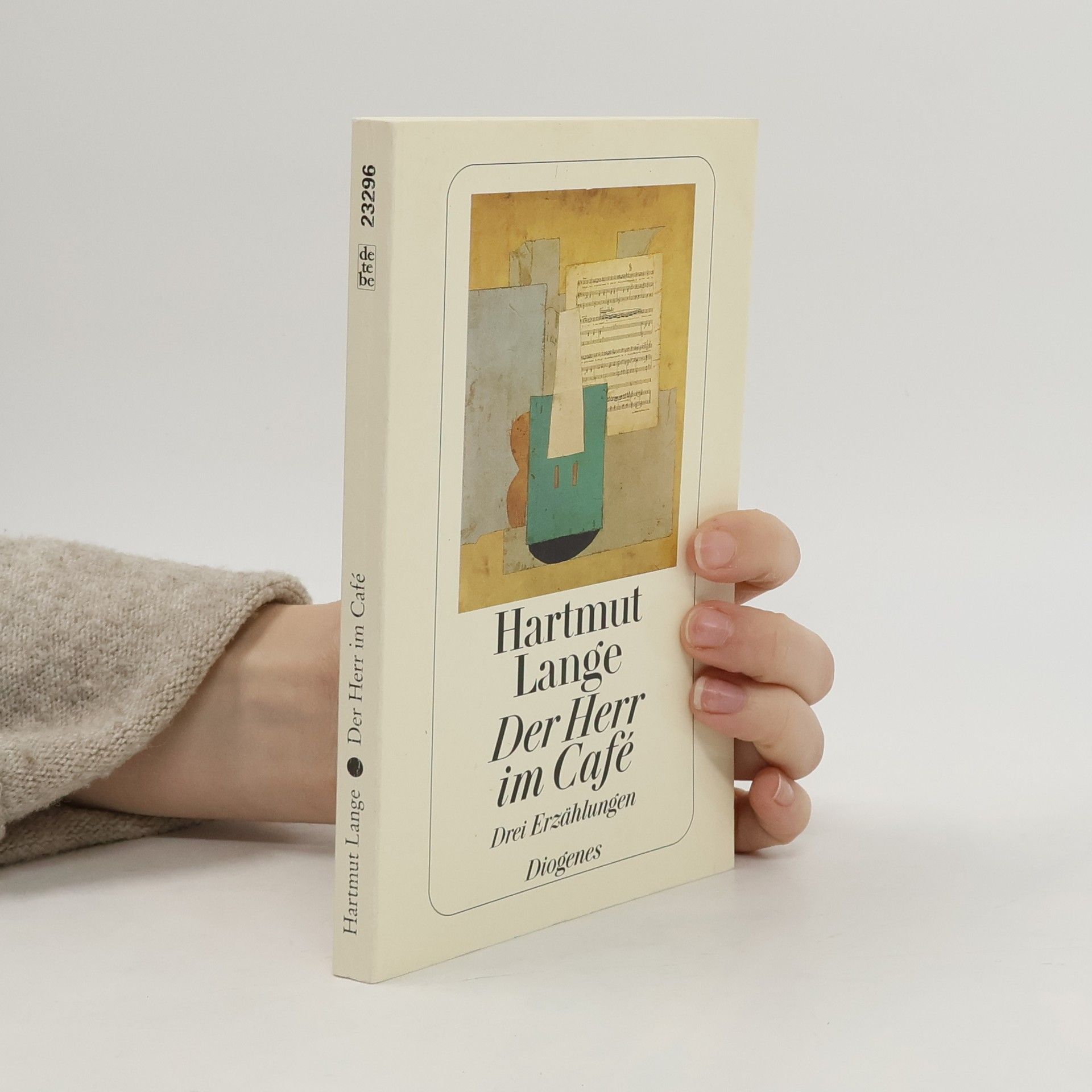 Hartmut Lange detebe: Der Herr im Café