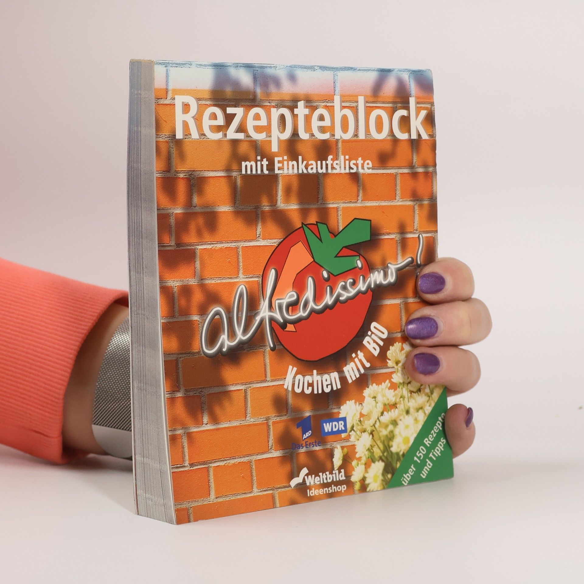 AA.VV. Rezepteblock mit Einkaufsliste. Alfredissimo! Kochen mit Bio
