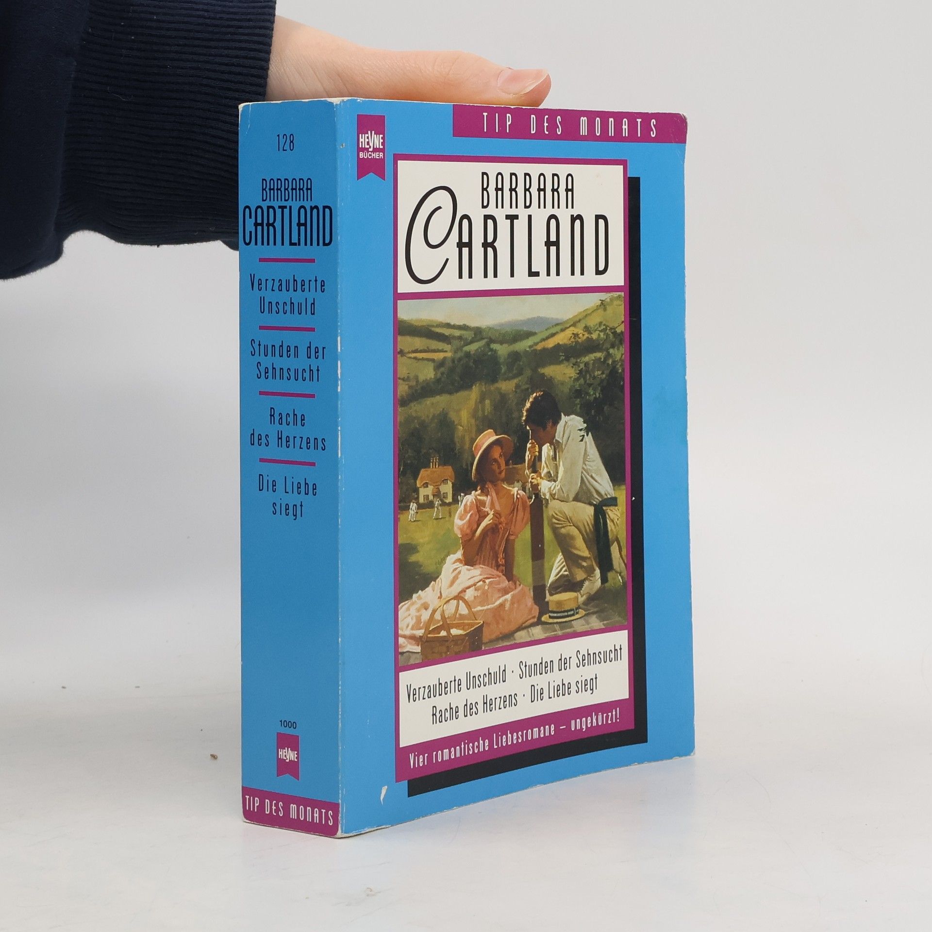 Barbara Cartland Verzauberte Unschuld. Stunden der Sehnsucht. Rache des Herzens. Die Liebe siegt