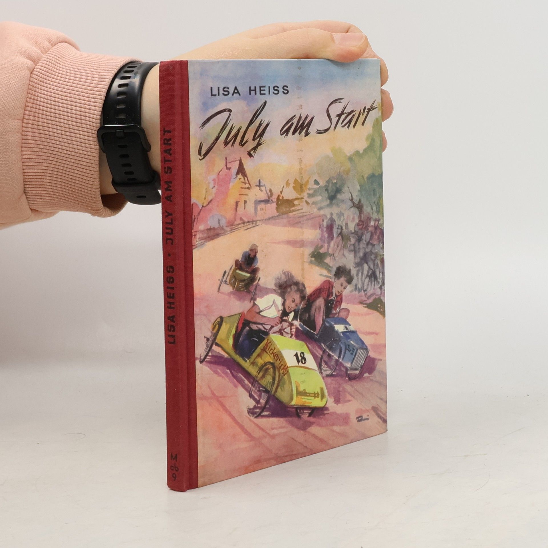 Lisa Heiss July am Start