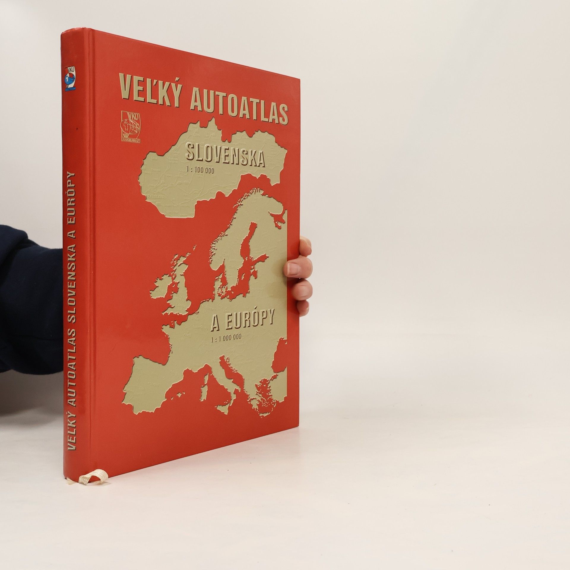 Autorenkollektiv Veľký autoatlas Slovenska 1:100 000 a Európy 1:1 000 000