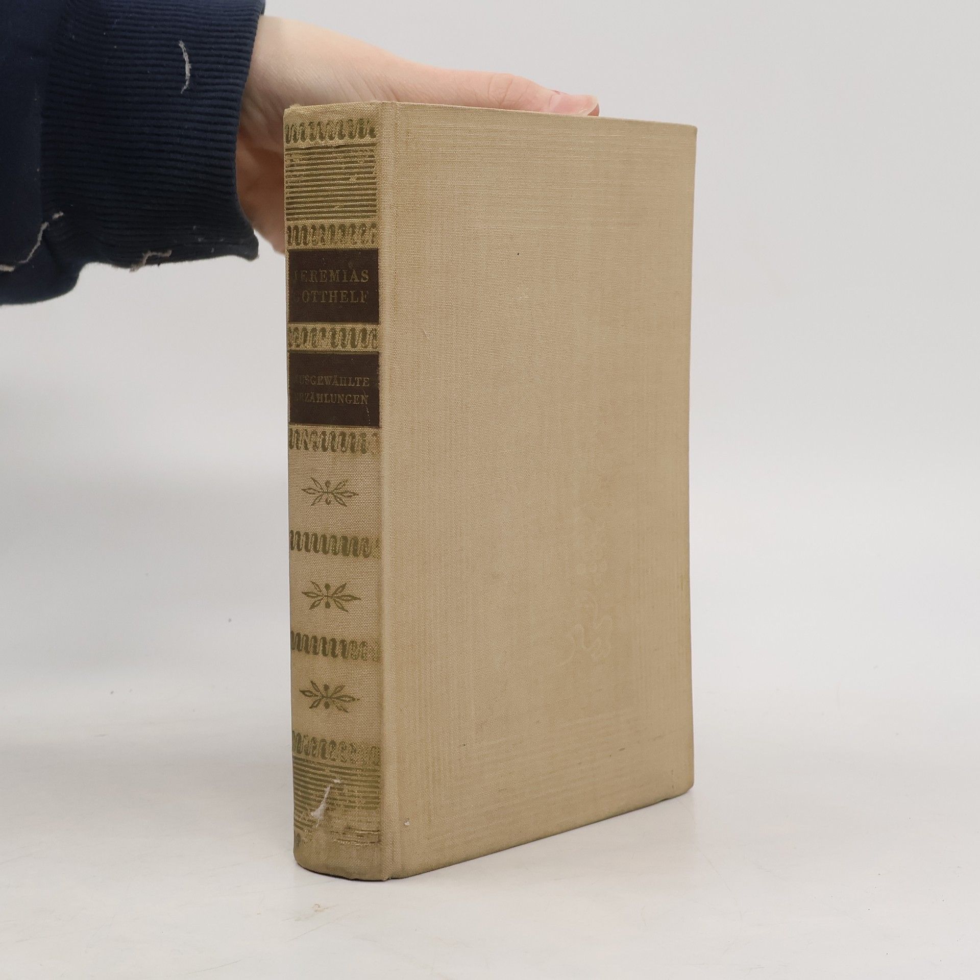 Jeremias Gotthelf Ausgewählte Erzählungen