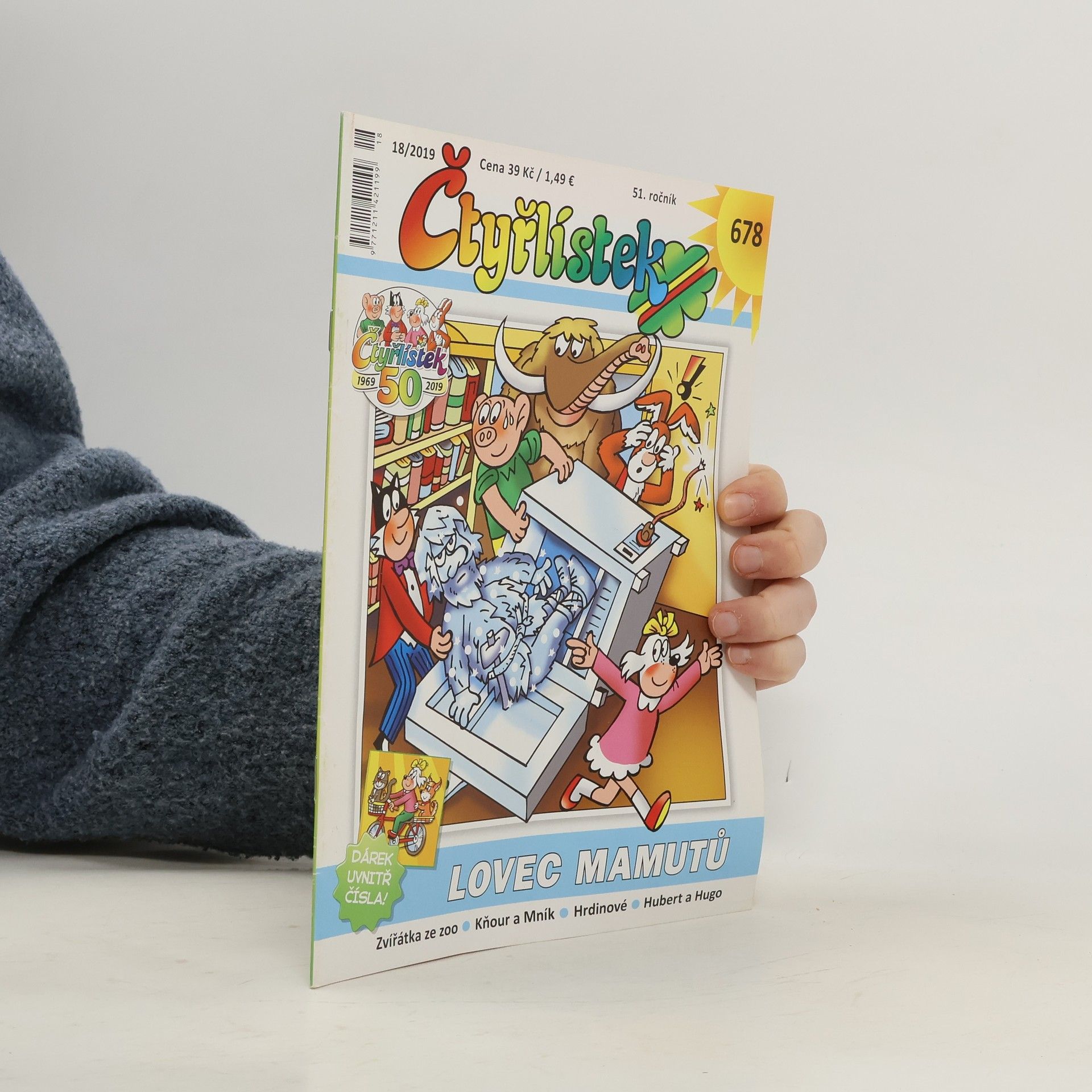 Kolektív autorov Čtyřlístek 678. Lovec mamutů