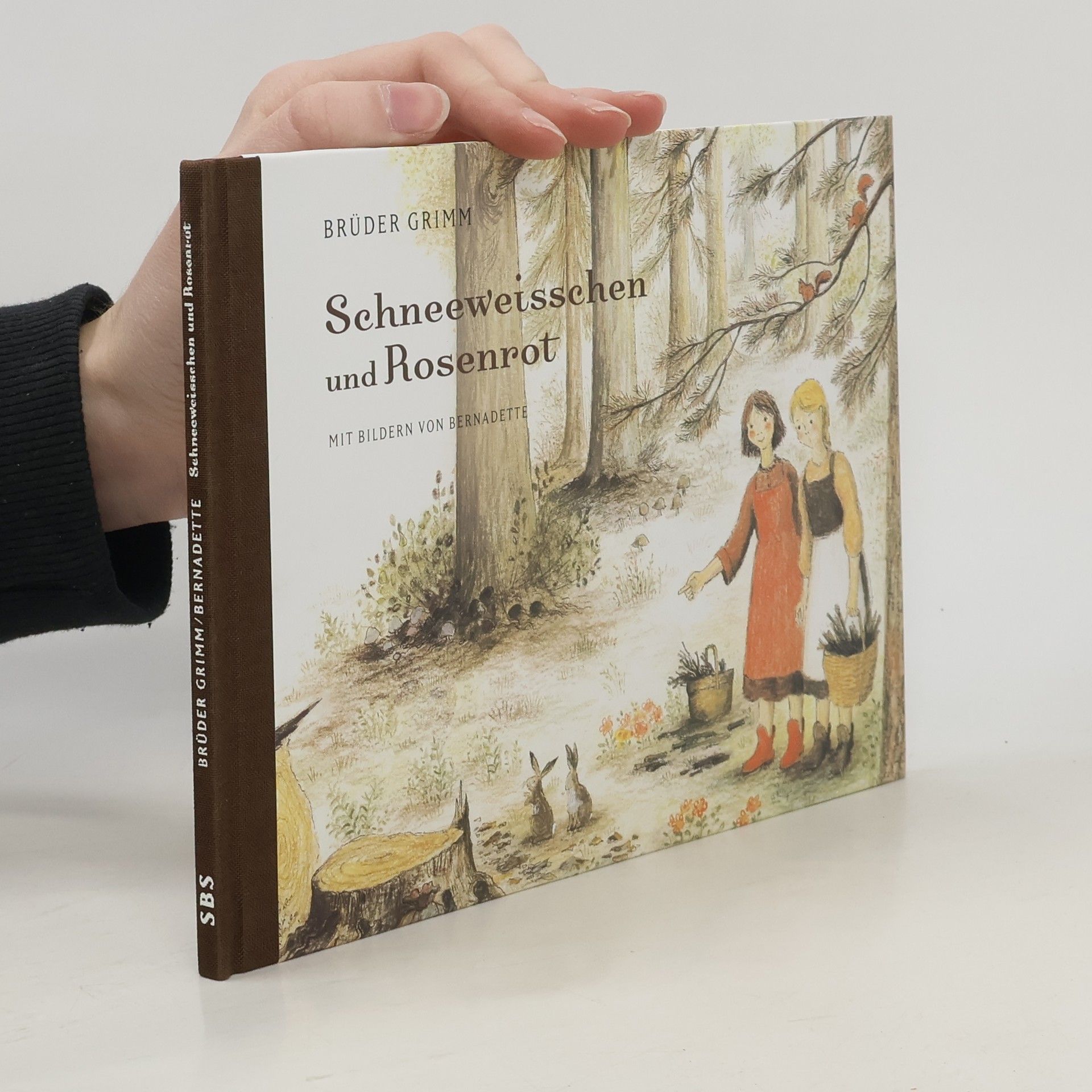 bratři Grimmové Schneeweisschen und Rosenrot