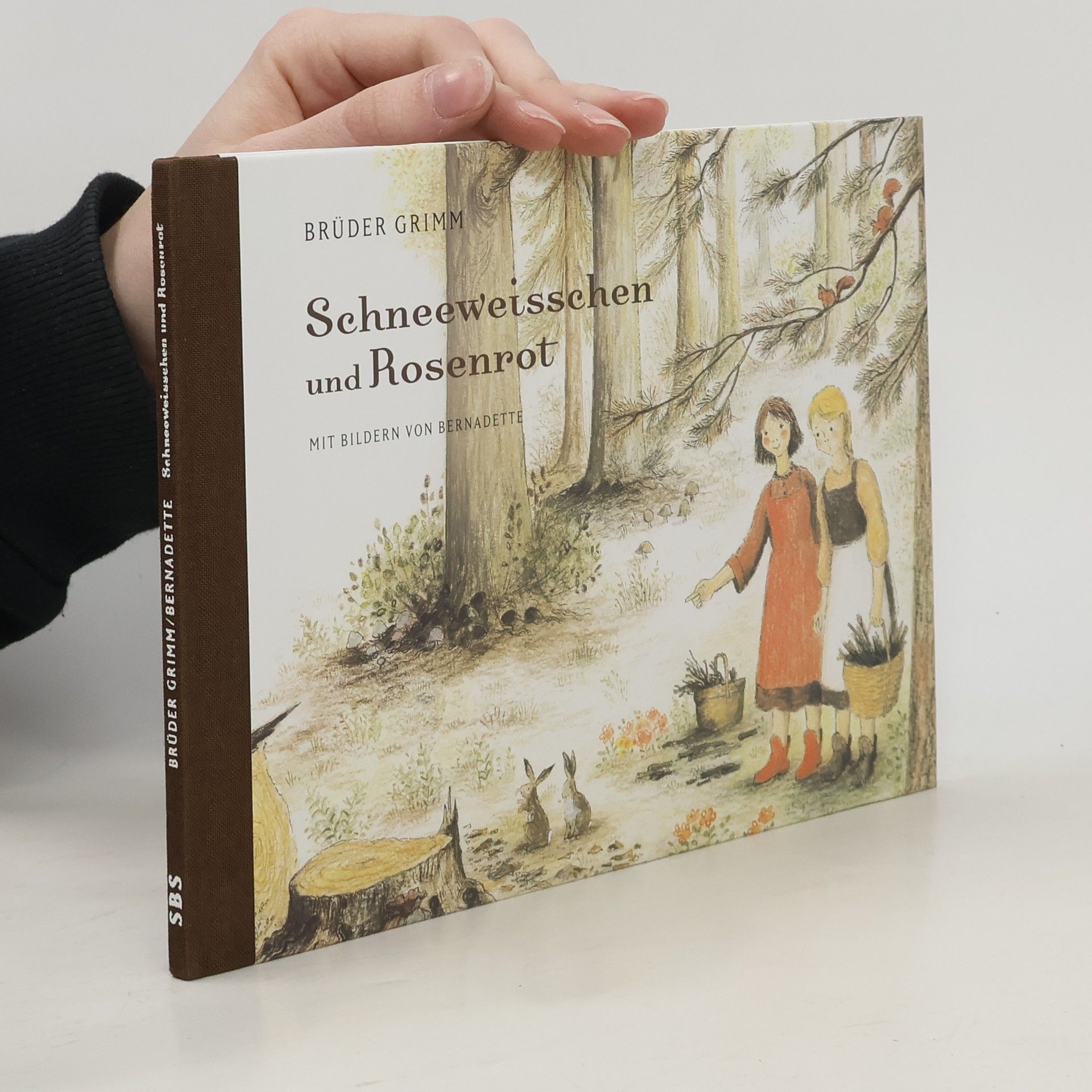 bratři Grimmové Schneeweisschen und Rosenrot