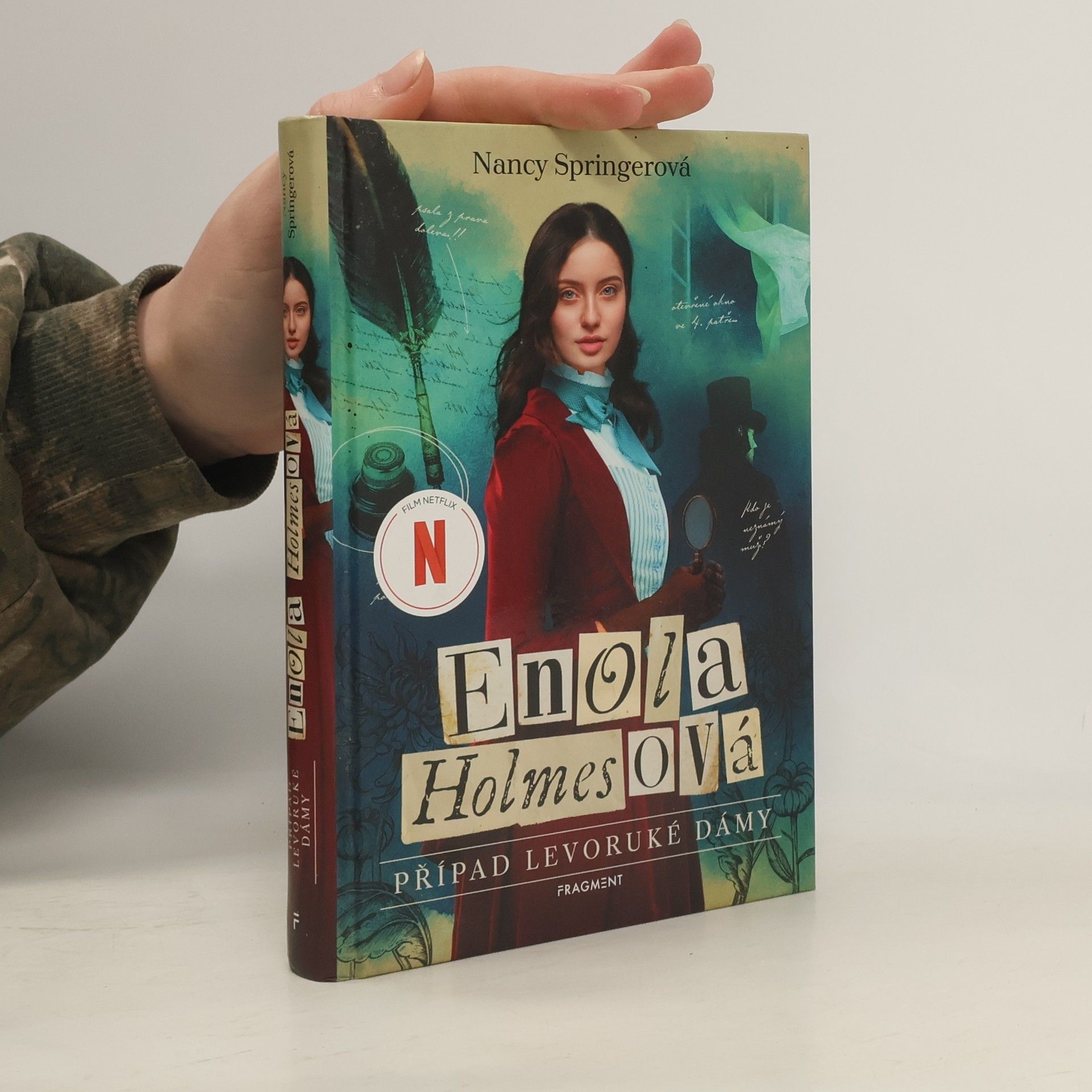 Nancy Springer Enola Holmesová. Případ levoruké dámy