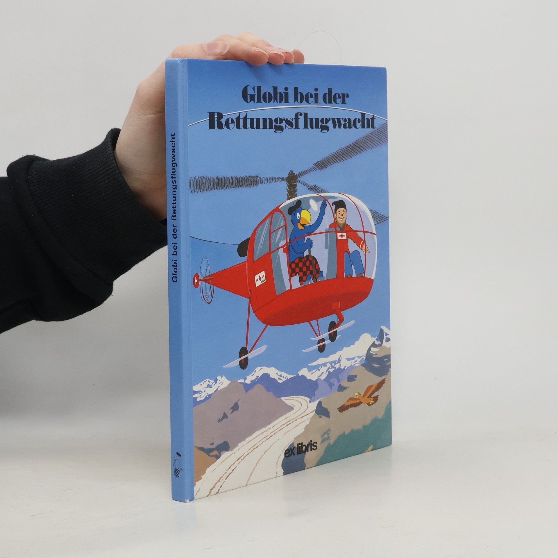 Auteurscollectief Globi bei der Rettungsflugwacht