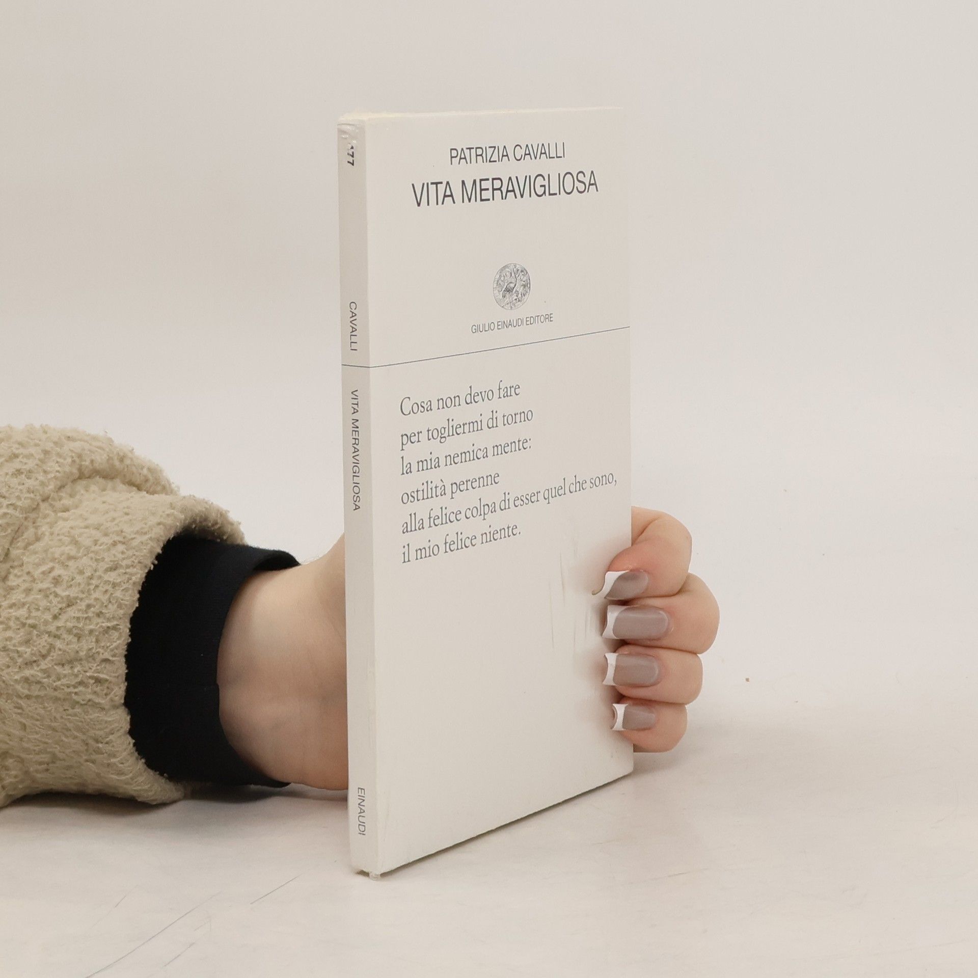 Patrizia Cavalli Vita meravigliosa