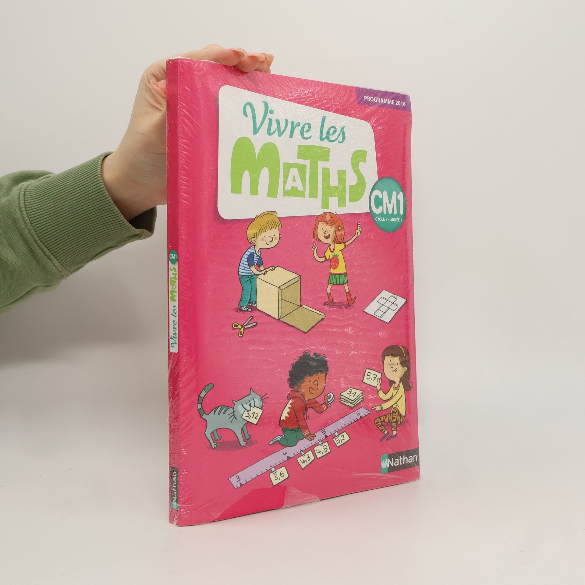 Jacqueline Jardy Vivre les maths CM1 - Cycle 3 Année 1 - Programme 2016