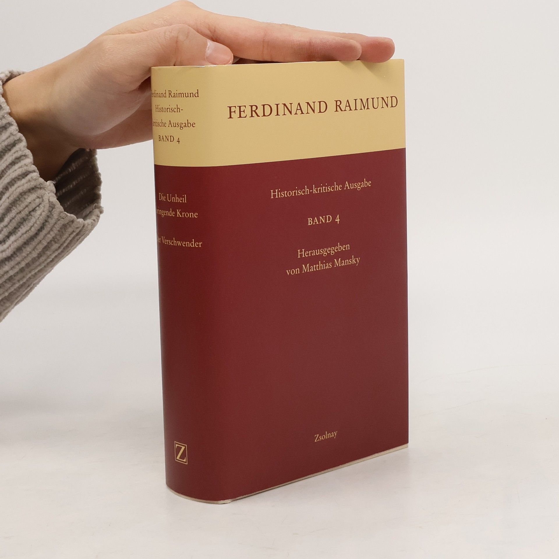 Historisch-kritische Ausgabe. Band 4