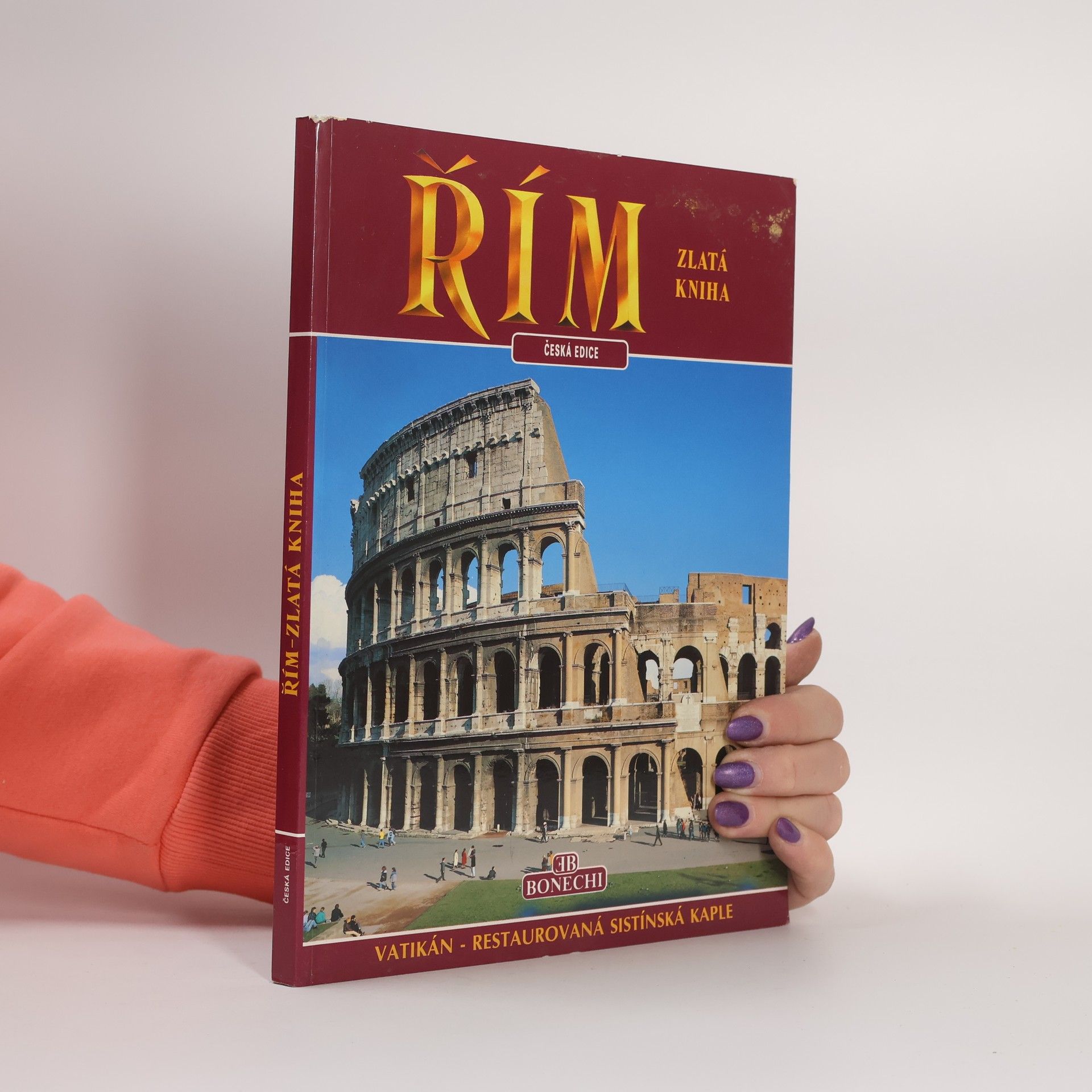 Autorenkollektiv Řím - zlatá kniha
