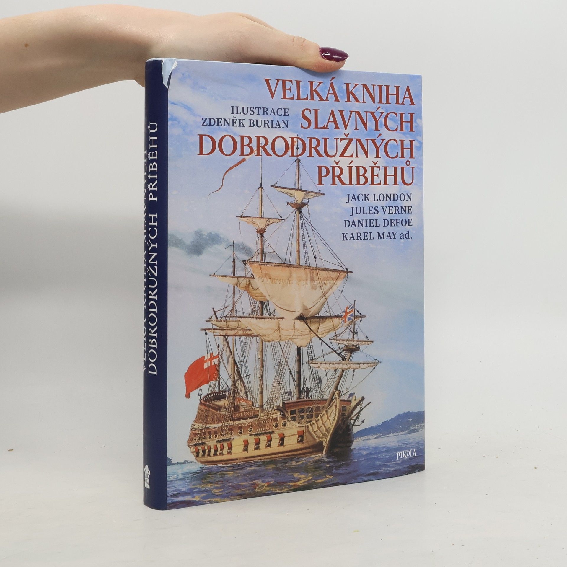 Vladimír Hulpach Velká kniha slavných dobrodružných příběhů