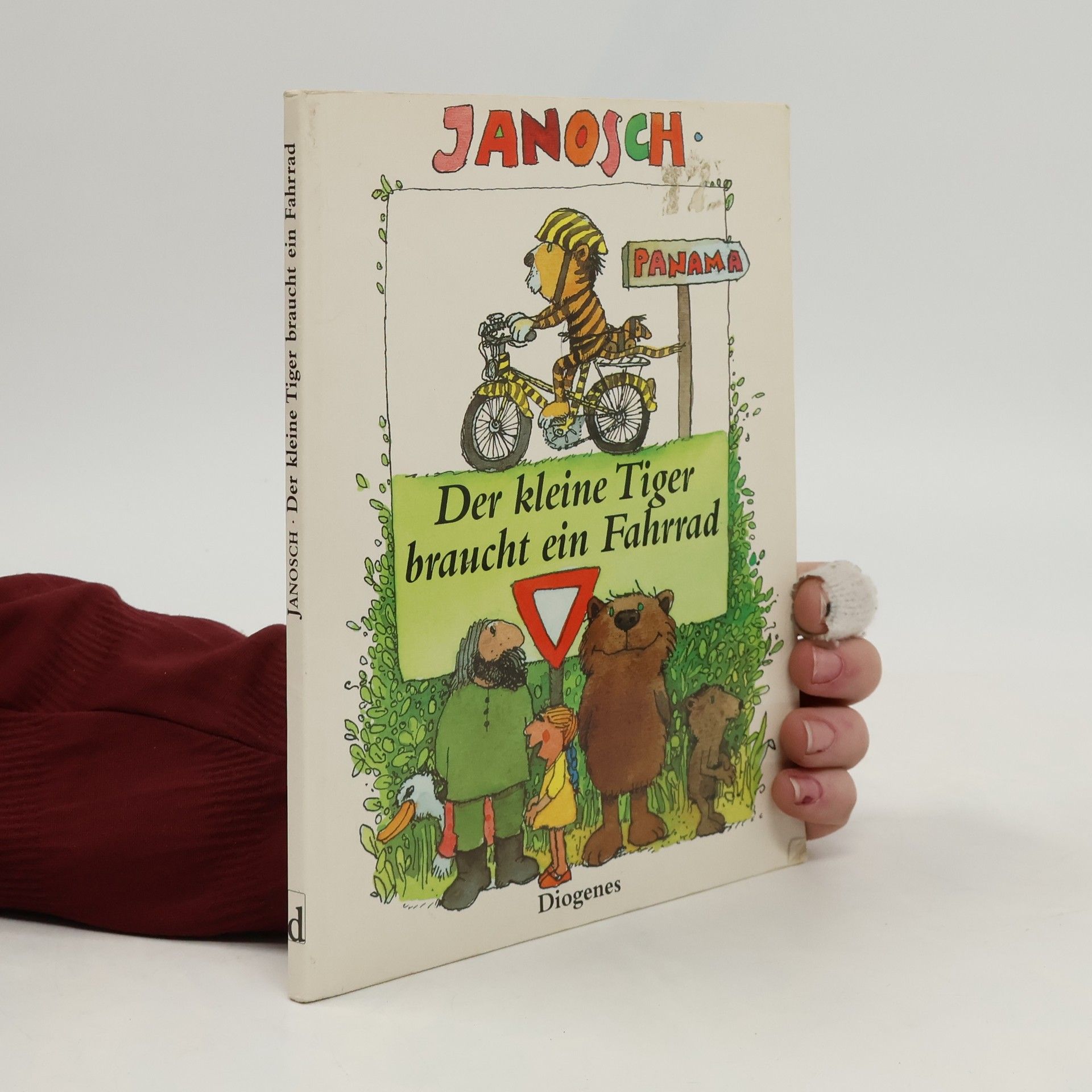 Der kleine Tiger braucht ein Fahrrad