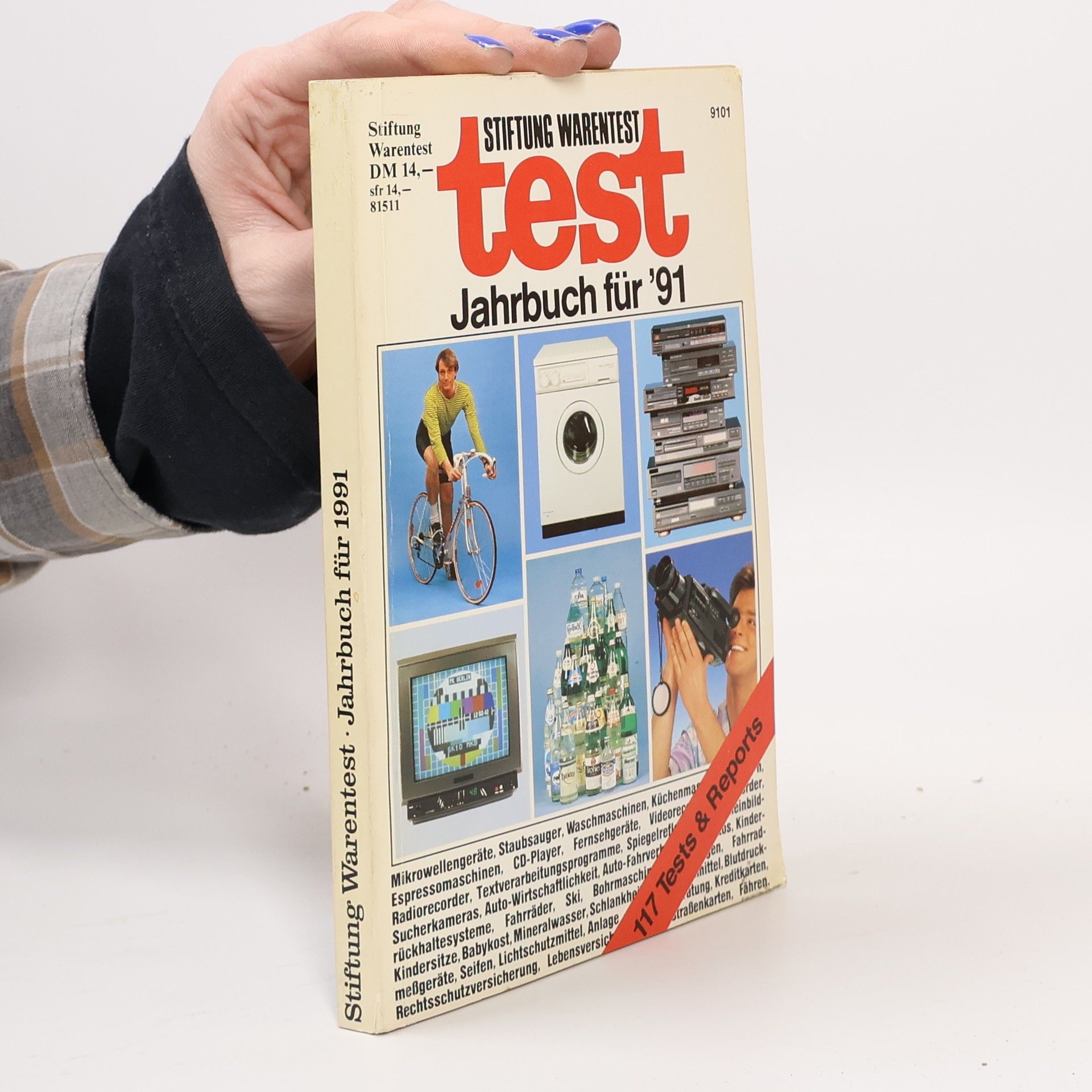 Auteurscollectief Stiftung Warentest Test Jahrbuch für 1991