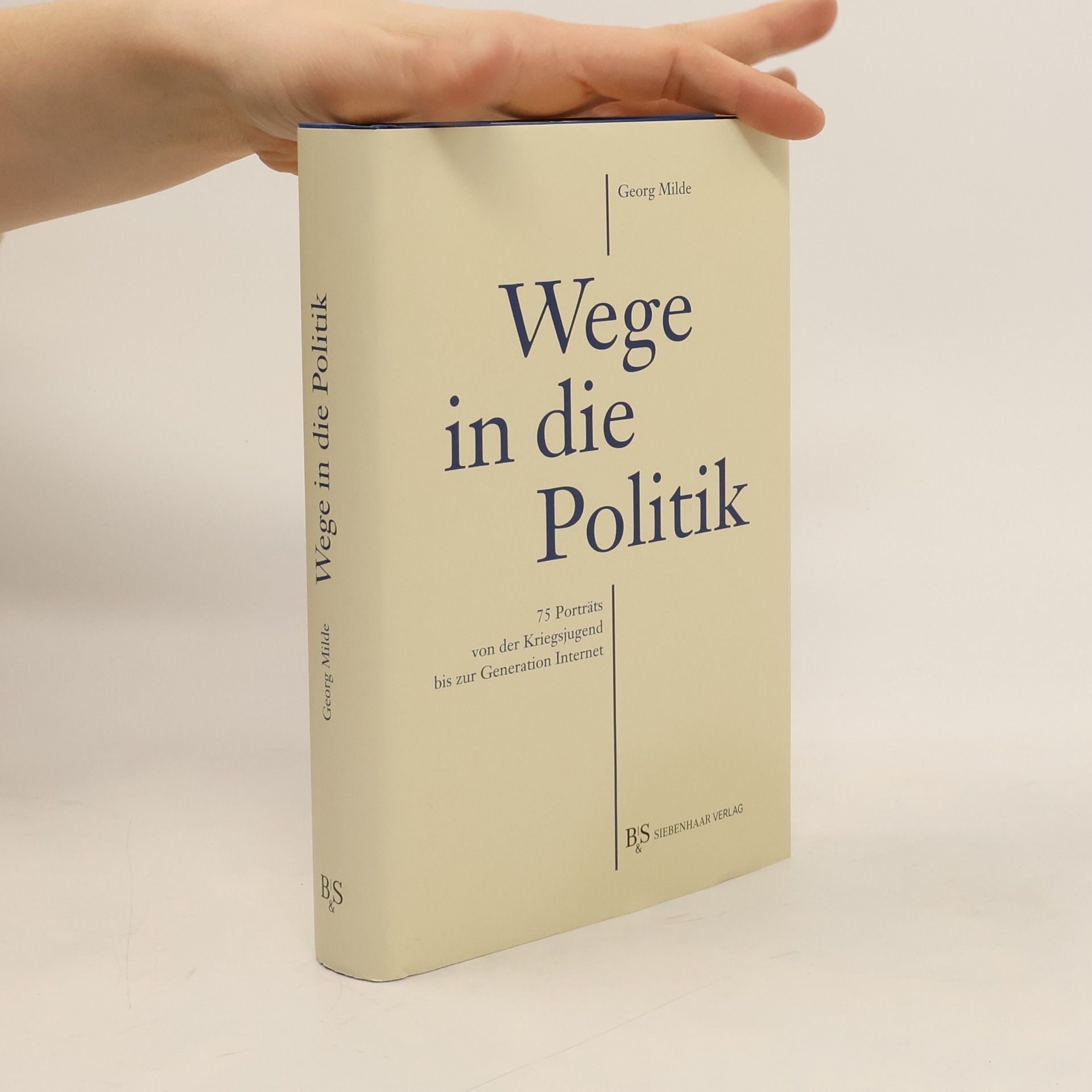 Georg Milde Wege in die Politik