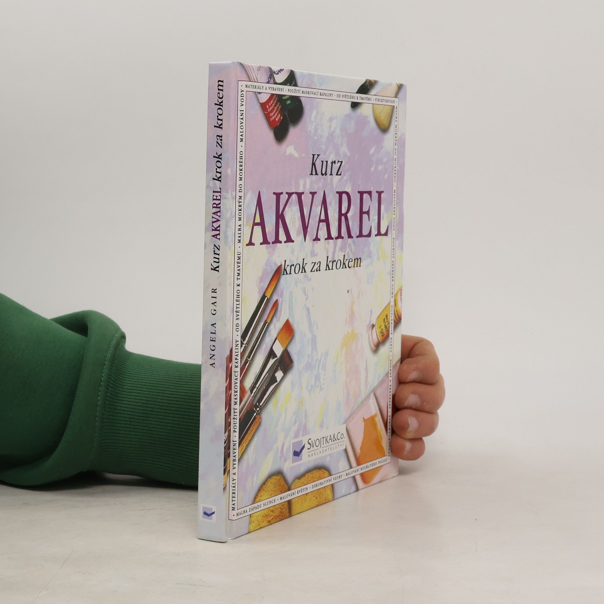 Angela Gair Kurz Akvarel krok za krokem