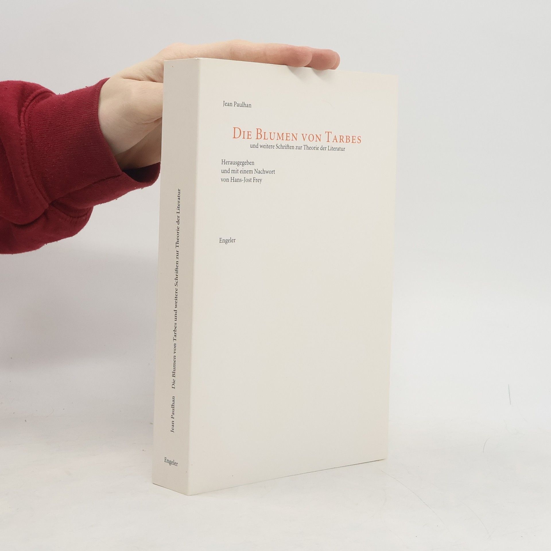 Jean Paulhan Die Blumen von Tarbes und weitere Schriften zur Theorie der Literatur