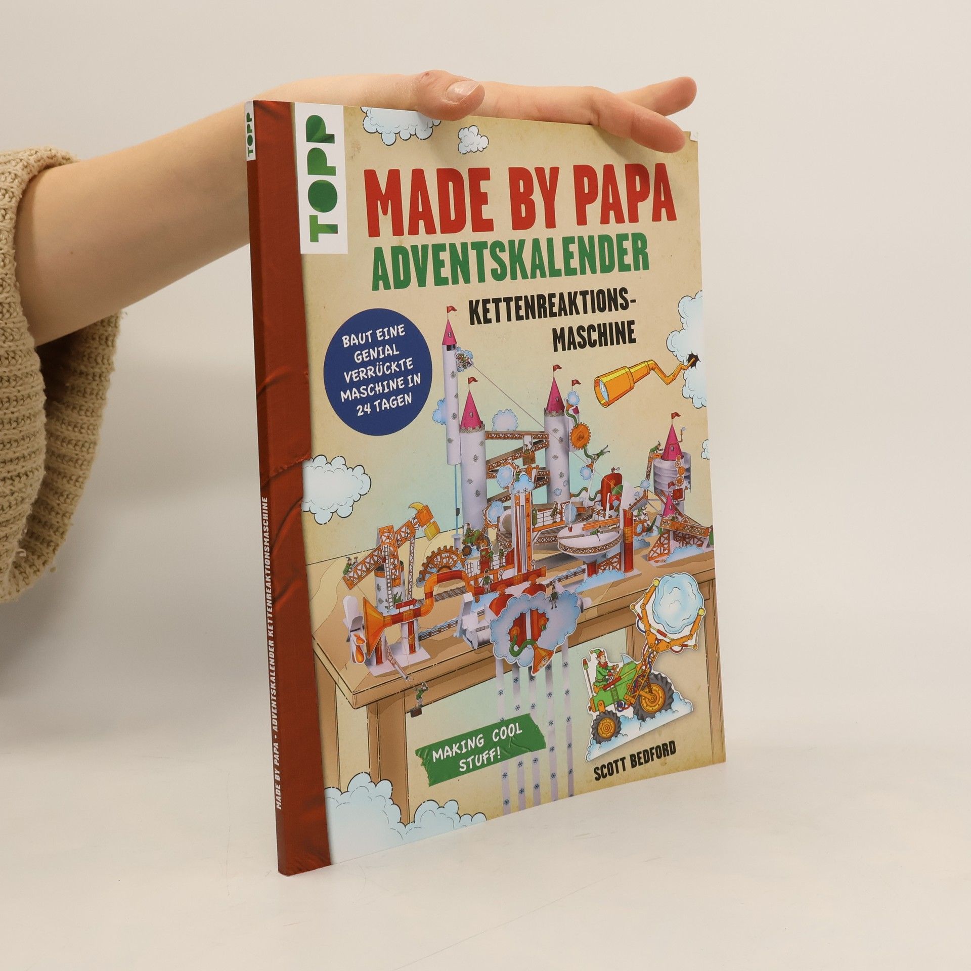 Scott Bedford Made by Papa Adventskalender Kettenreaktionsmaschine