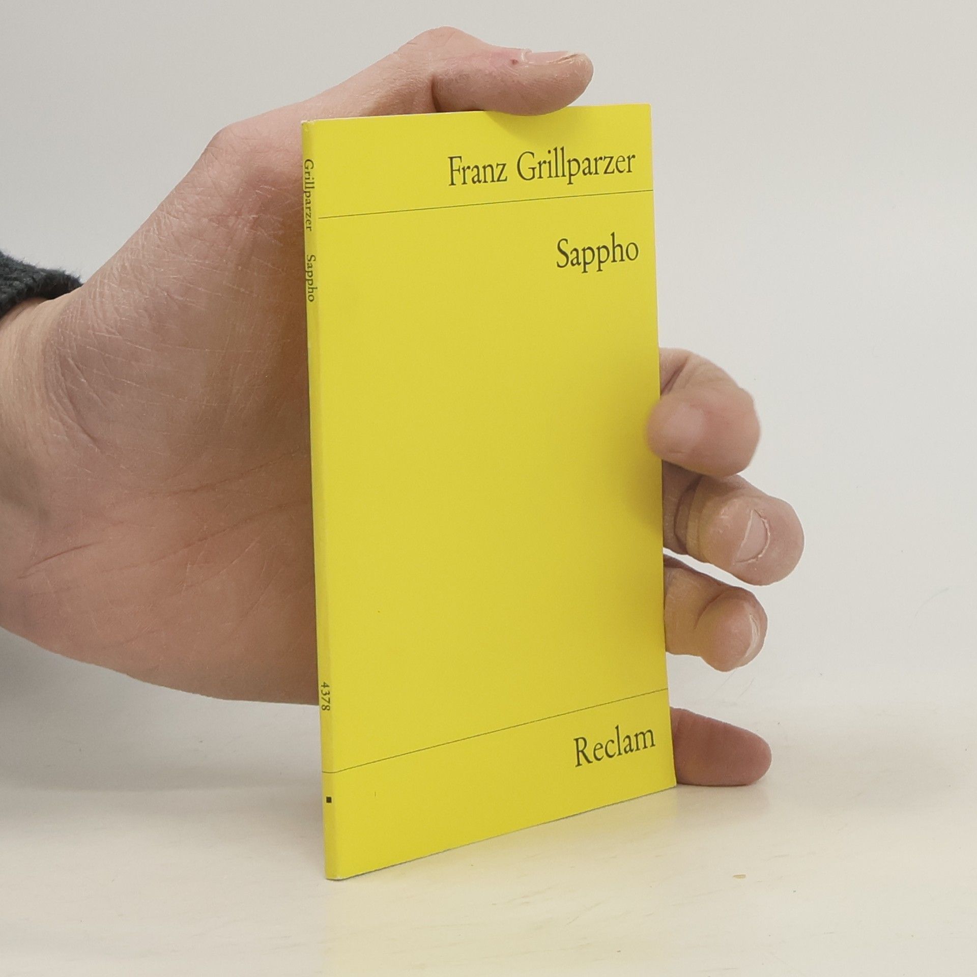 Franz Grillparzer Sappho
