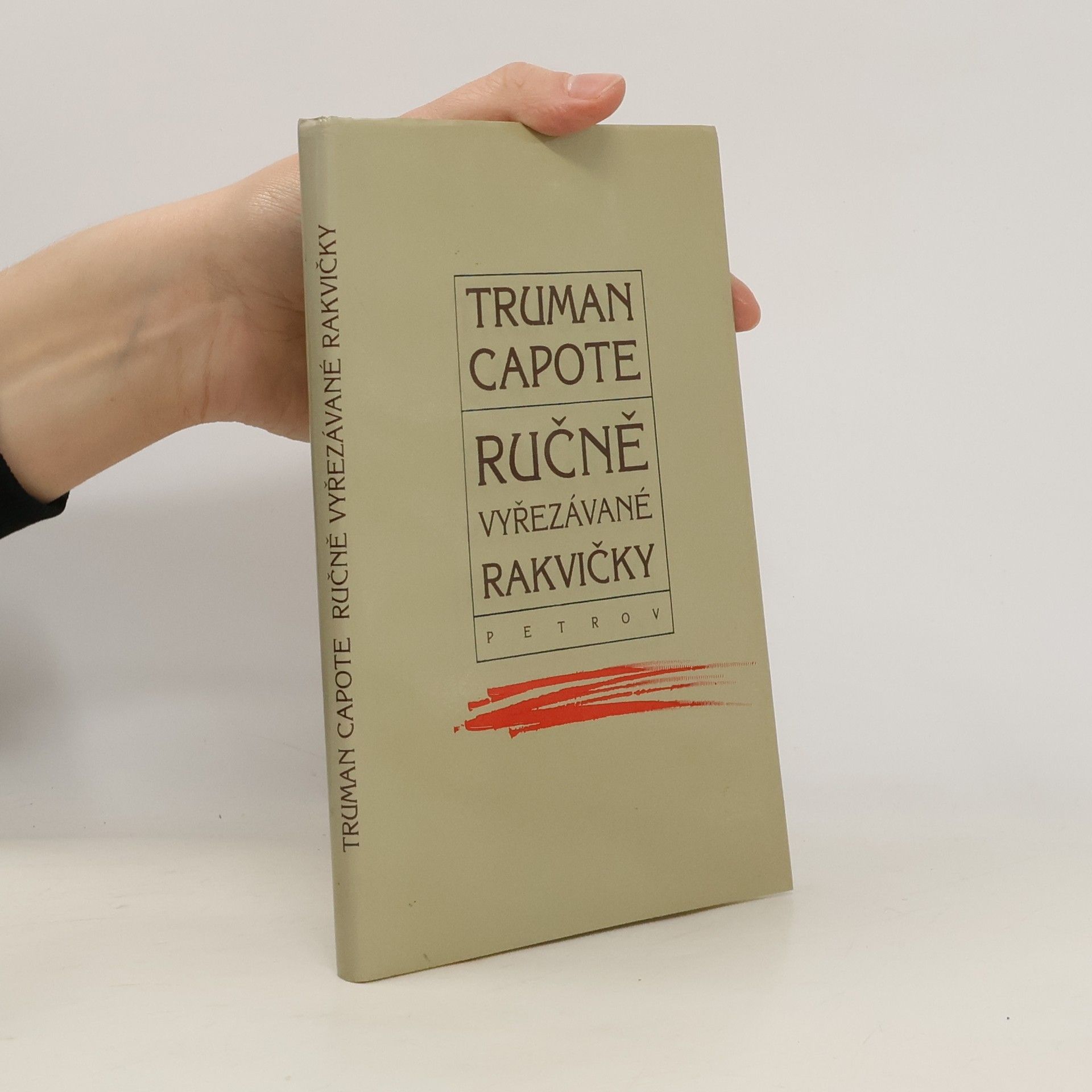 Truman Capote Ručně vyřezávané rakvičky