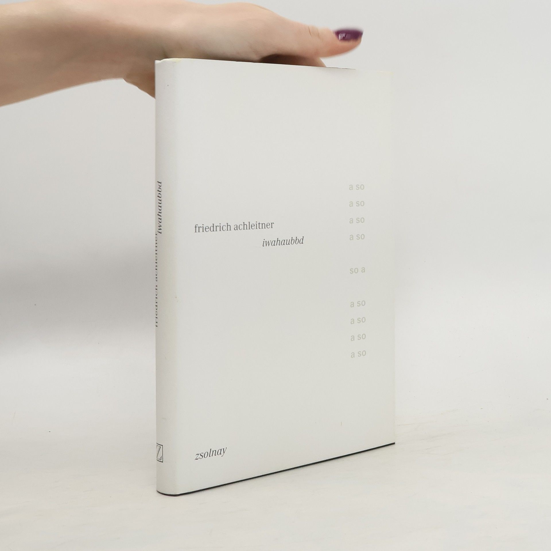 Friedrich Achleitner Iwahaubbd