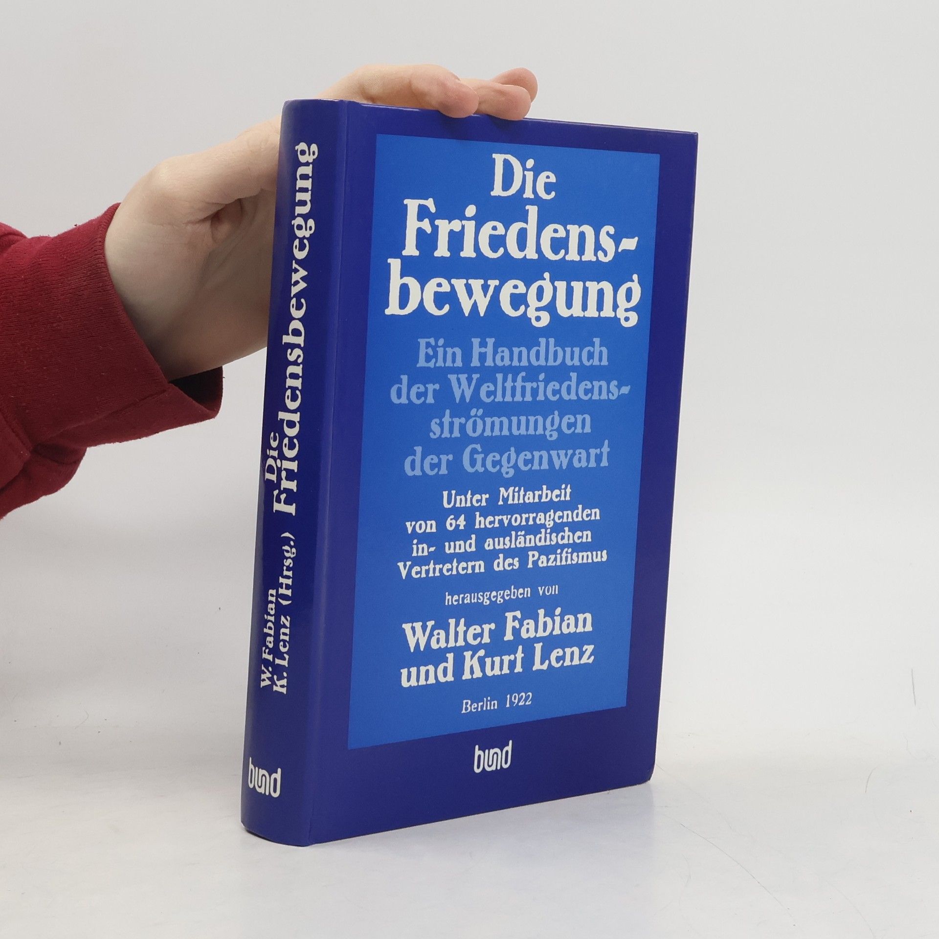 Fabian Walter Die Friedensbewegung