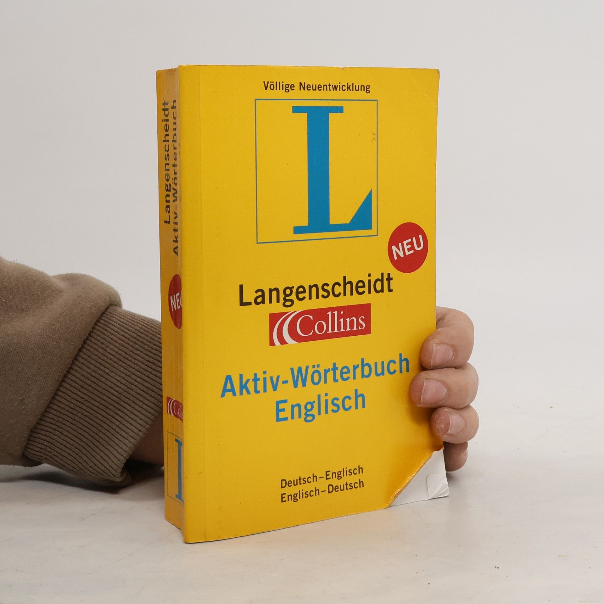 Autores varios Langenscheidt Collins Aktiv-Wörterbuch Englisch