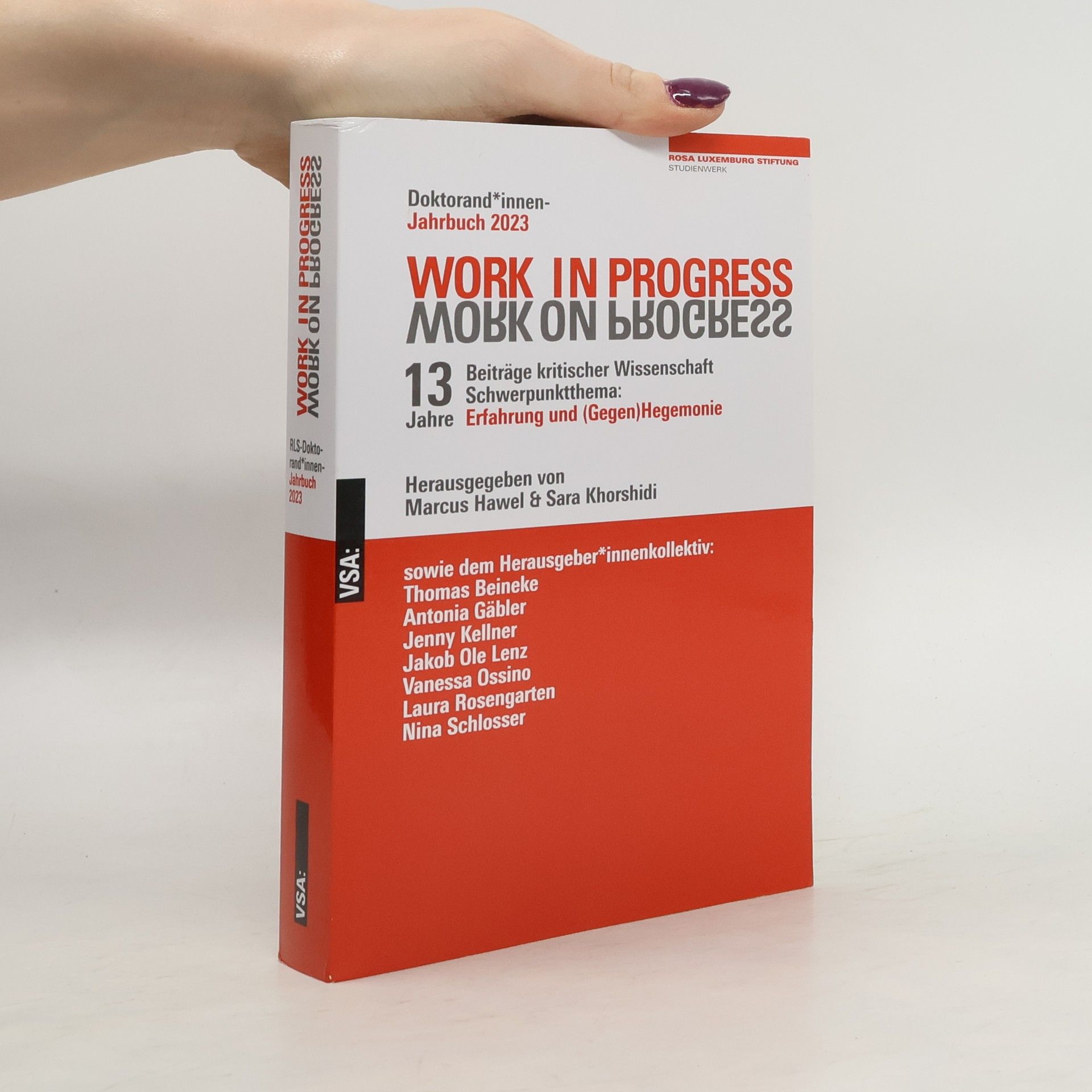 Markus Hennig WORK IN PROGRESS. WORK ON PROGRESS.