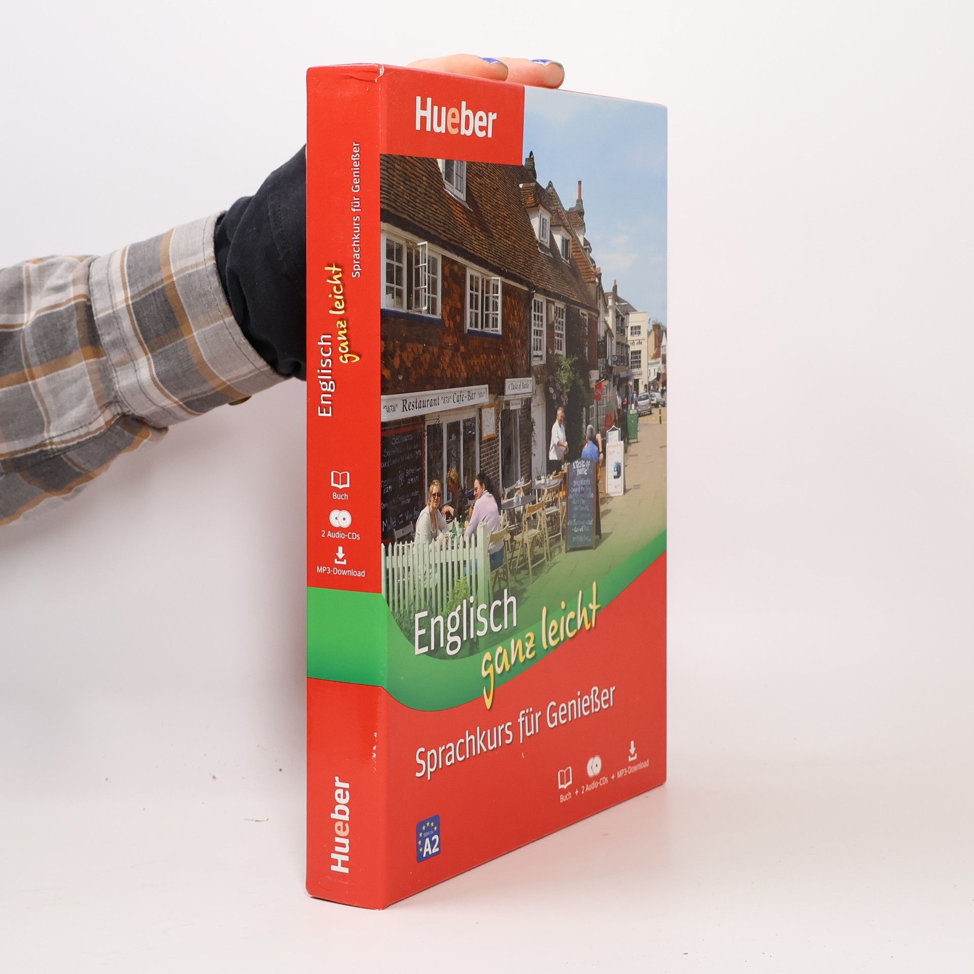 Marion Hoffmann-Weiß Englisch ganz leicht - Sprachkurs für Genießer - A2 - Buch + 2 Audio-CDs + MP3-Download