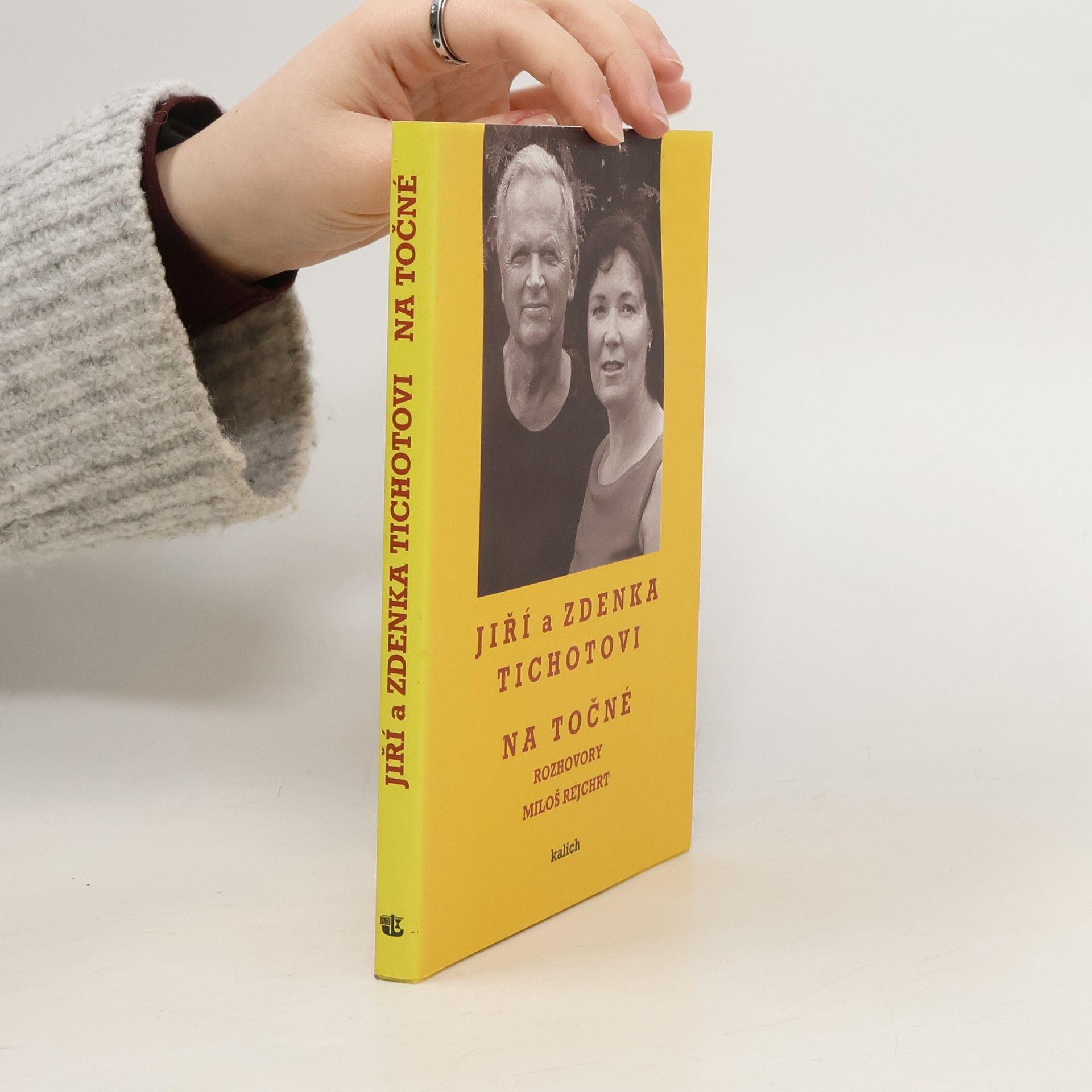 Miloš Rejchrt Jiří a Zdenka Tichotovi. Na Točné.