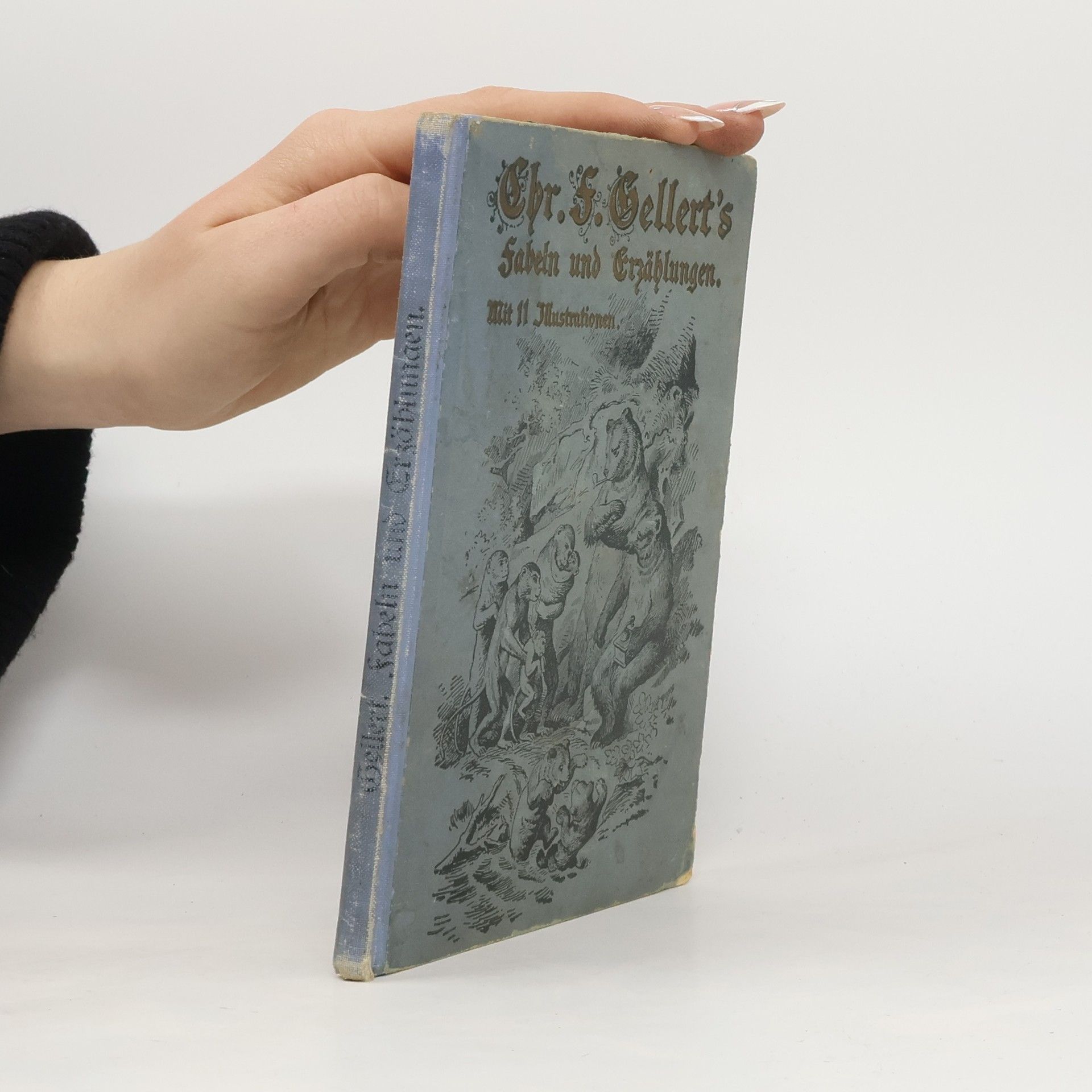 Ernst Schreck  Chr. F. Gellerts Fabeln und Erzählungen