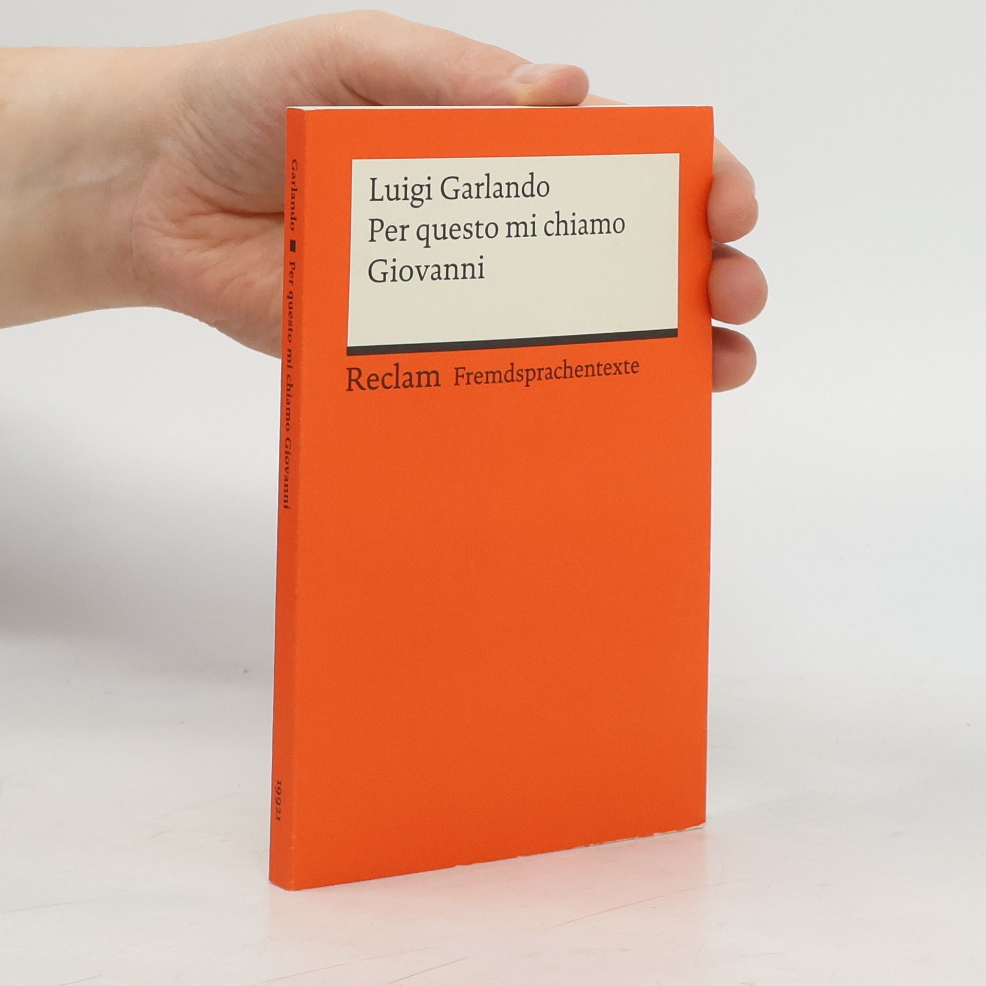 Luigi Garlando Per questo mi chiamo Giovanni