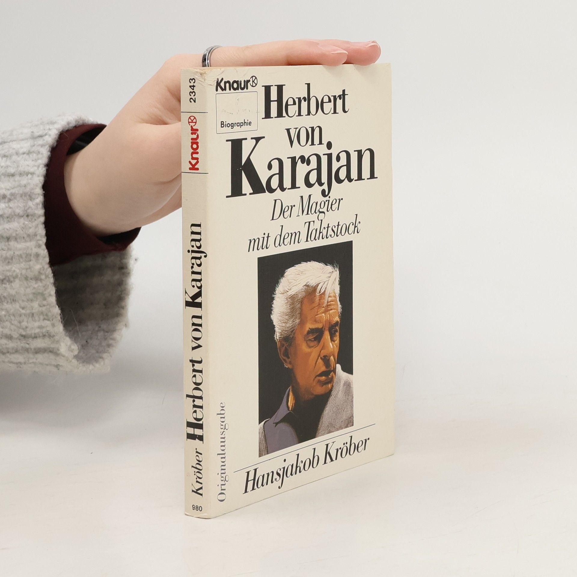 Hansjakob Kröber Herbert von Karajan