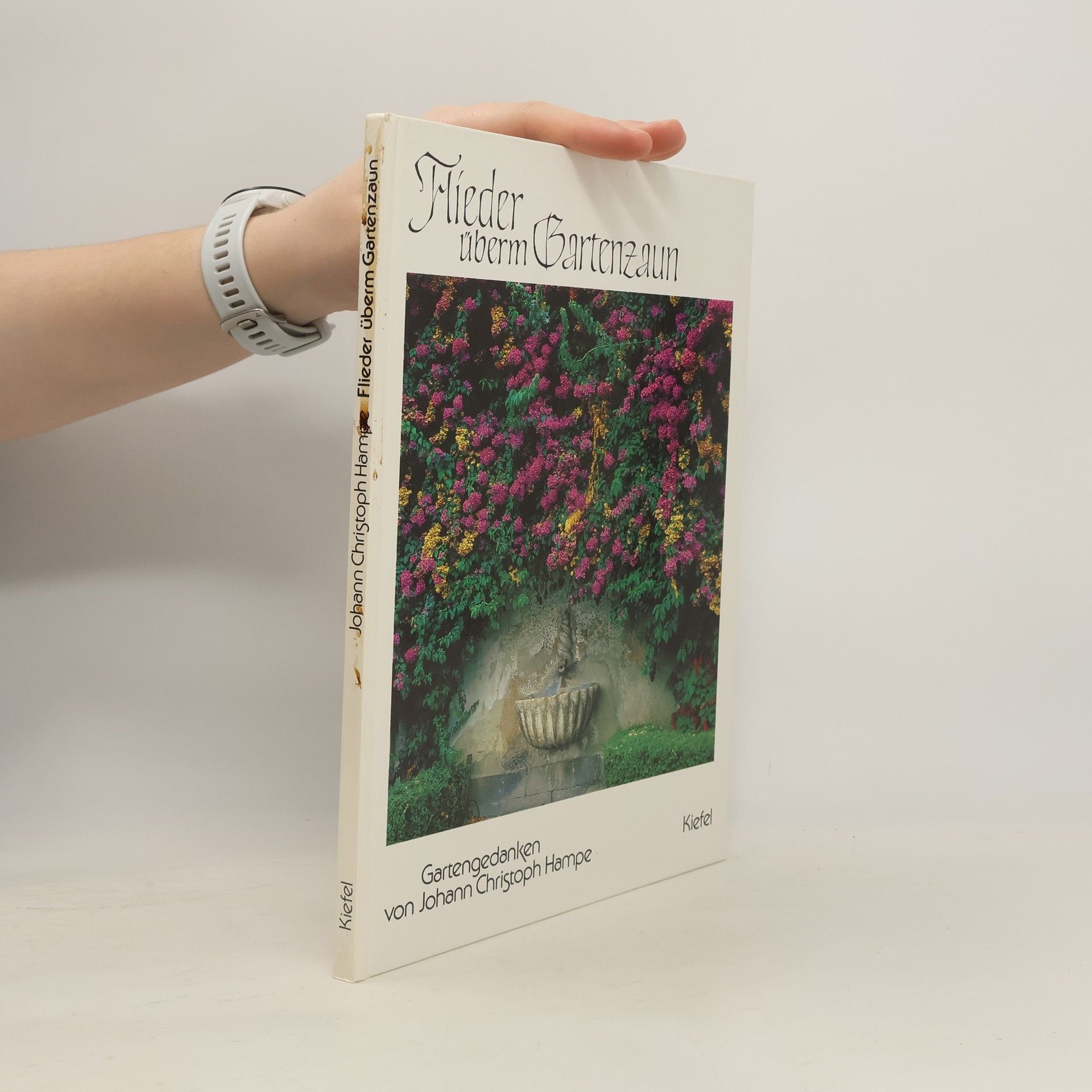 Johann Christoph Hampe Flieder überm Gartenzaun