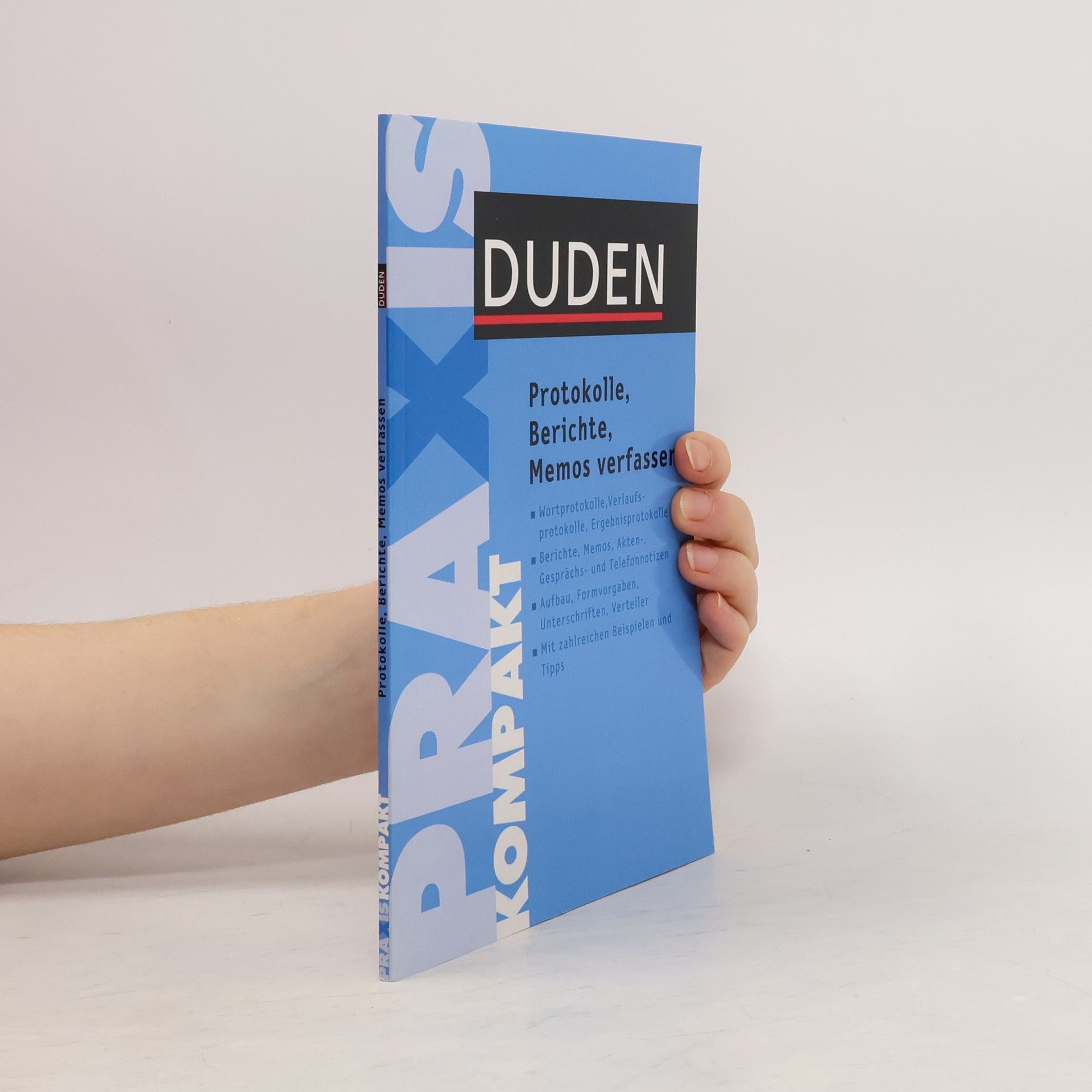 Judith Engst Protokolle, Berichte, Memos verfassen