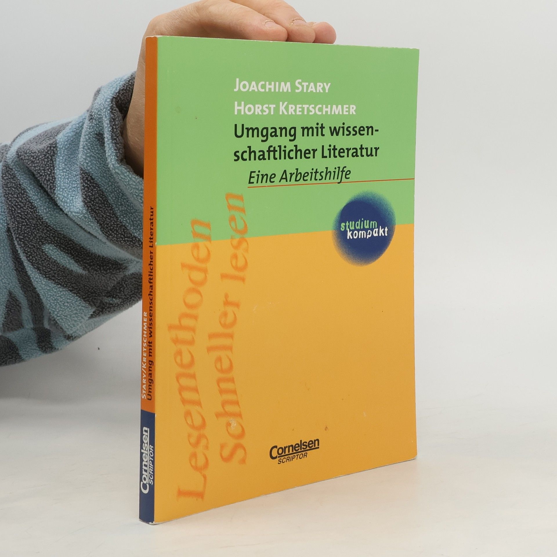 Joachim Stary Umgang mit wissenschaftlicher Literatur