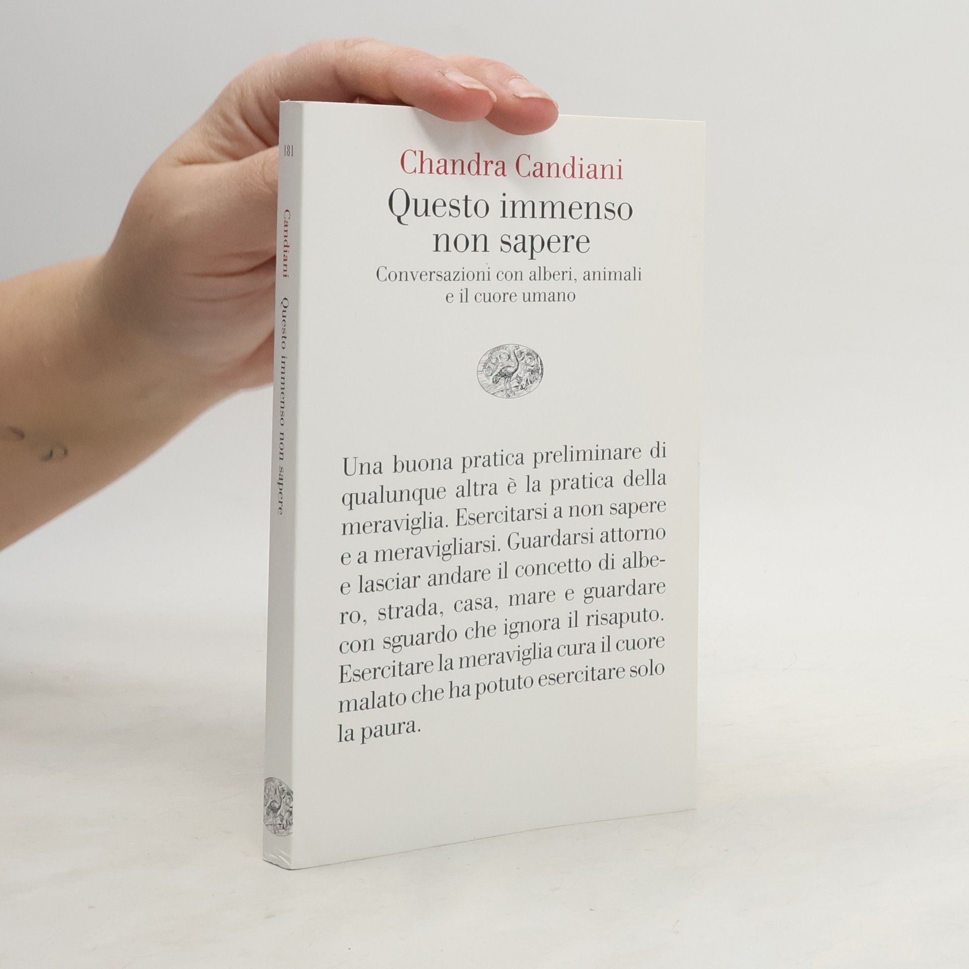 Questo immenso non sapere