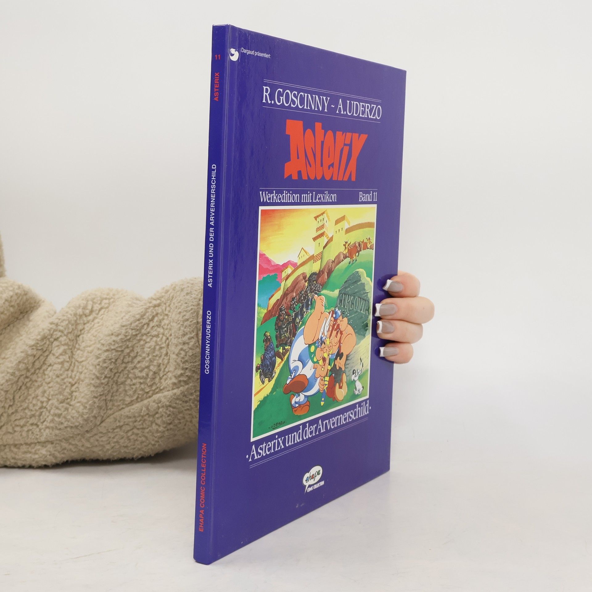 René Goscinny Asterix und der Arvernerschild - Werkeedition mit Lexikon