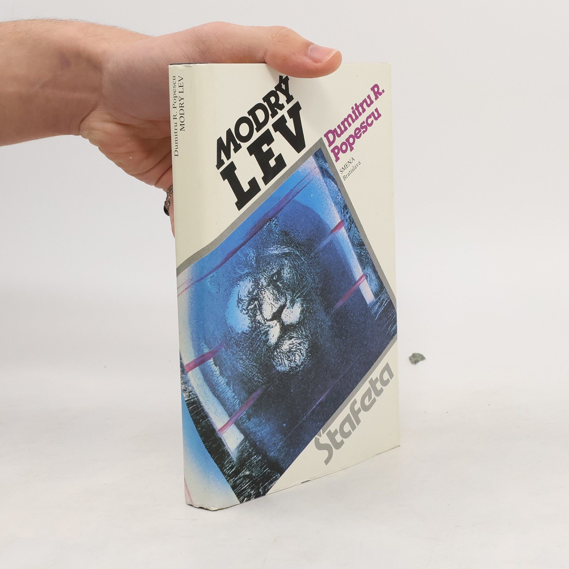 Dumitru Radu Popescu Modrý lev