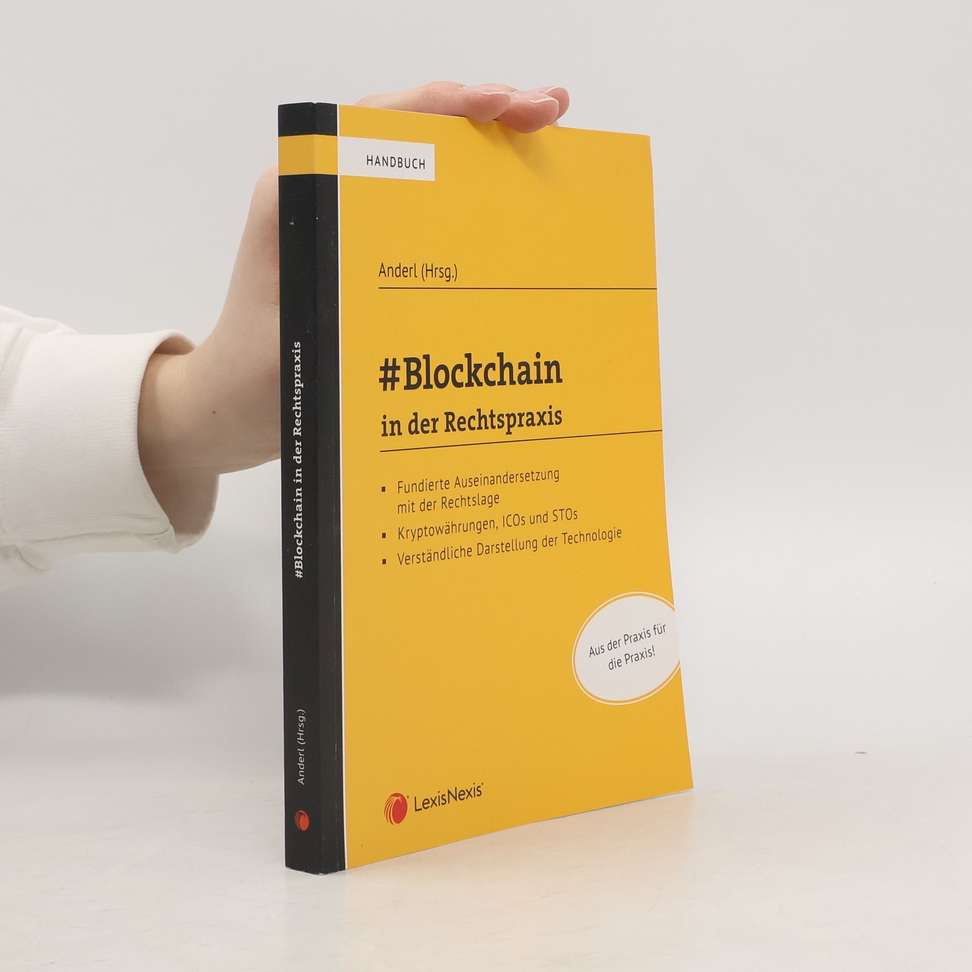 Axel Anderl #Blockchain in der Rechtspraxis